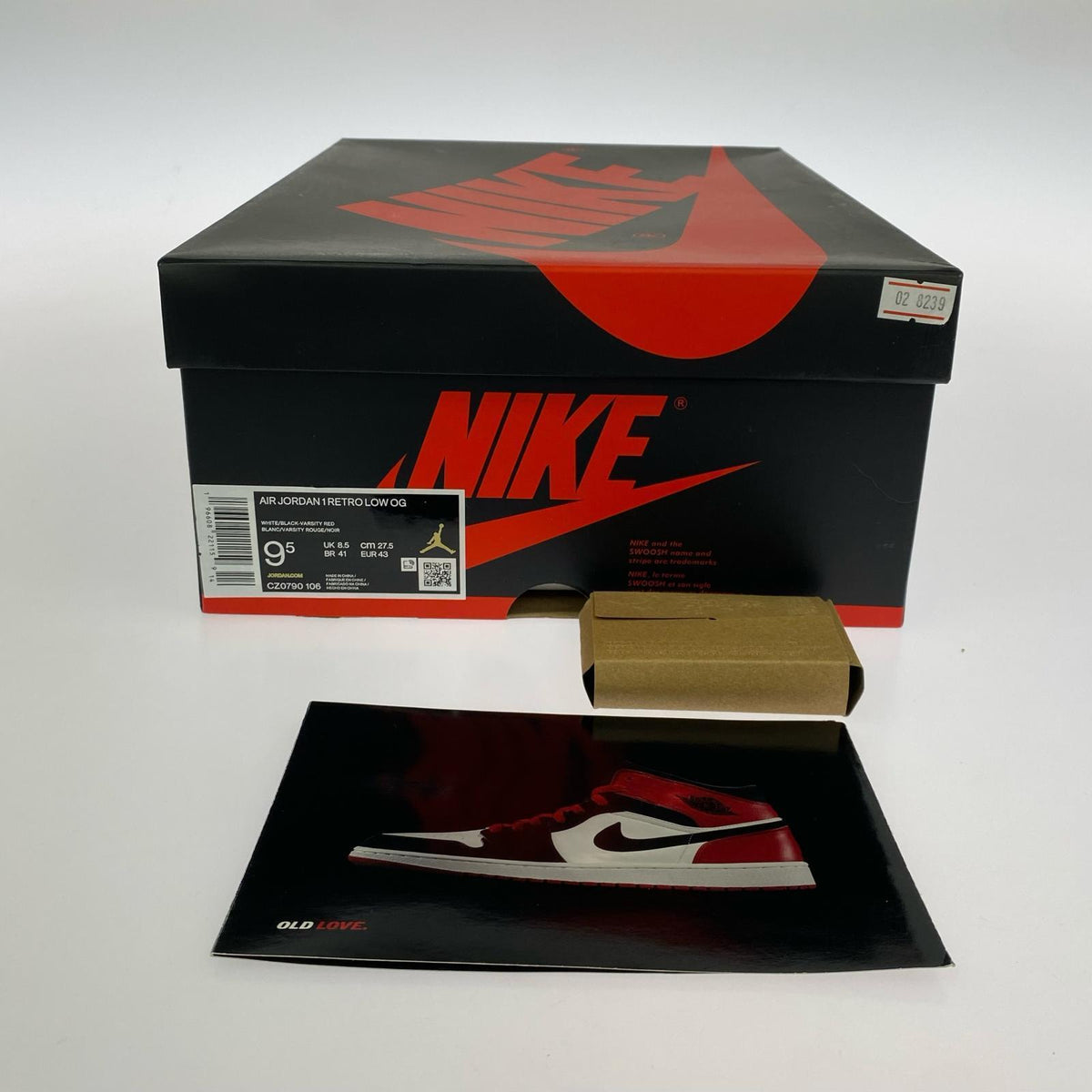 スニーカー CZ0790-106 AJ1 retro　Low OG 27.5cm (US9 1/2 UK9 EU45)