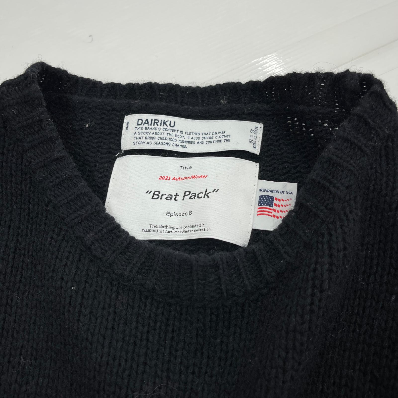 ニット 21AW/Molly Border Mohair Knit (F) フリー