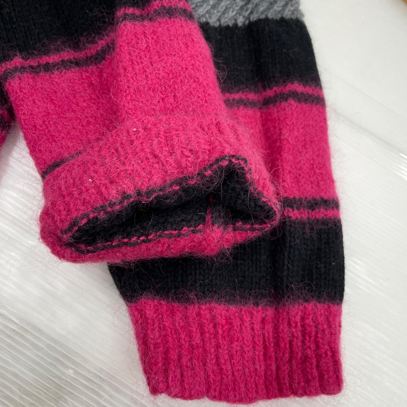 ニット 21AW/Molly Border Mohair Knit (F) フリー