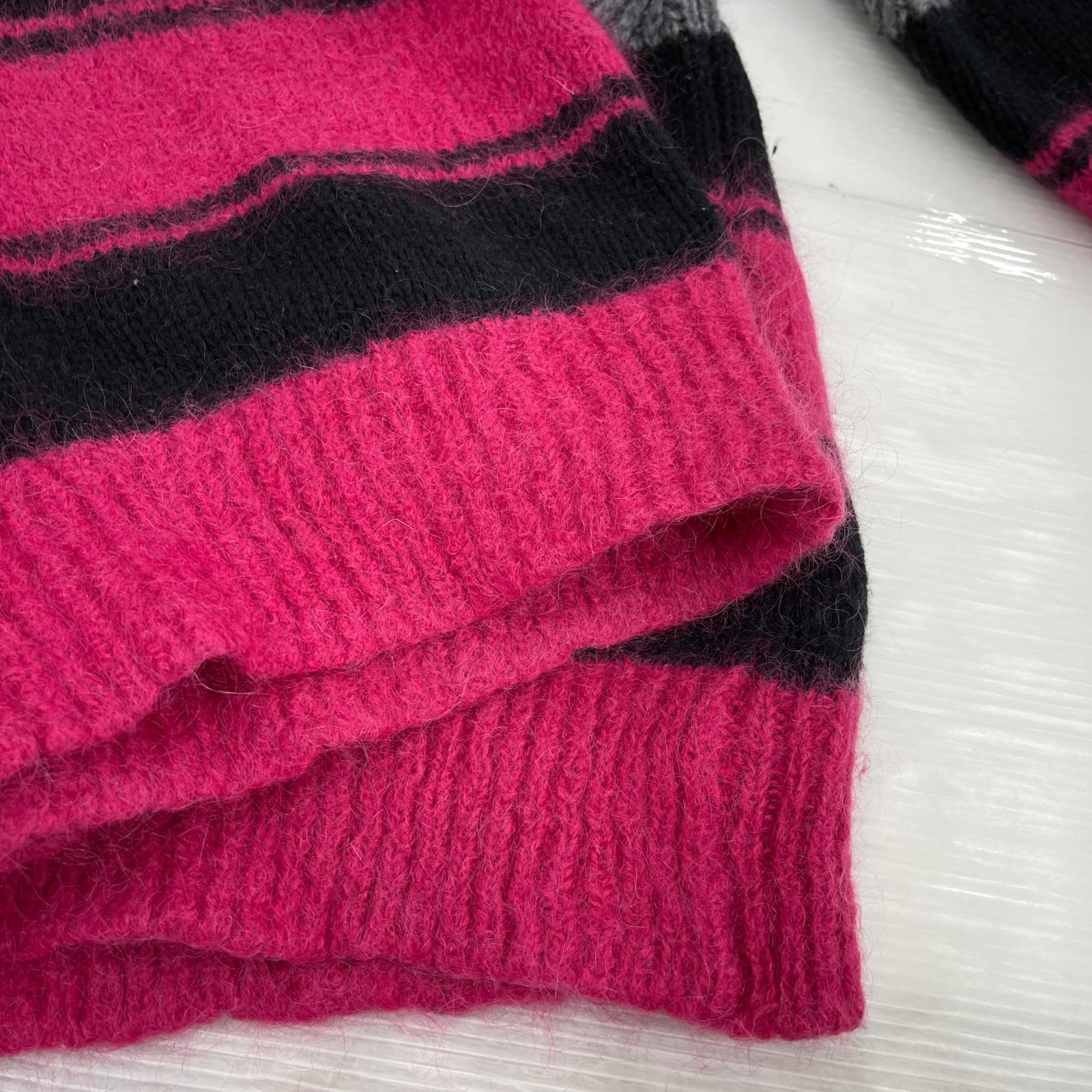 ニット 21AW/Molly Border Mohair Knit (F) フリー