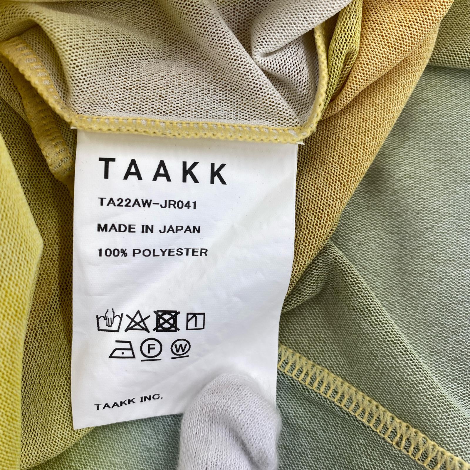 その他トップス 22AW/"TULLE" HIGH NECK TULLE T-SHIRTS 2 イエロー