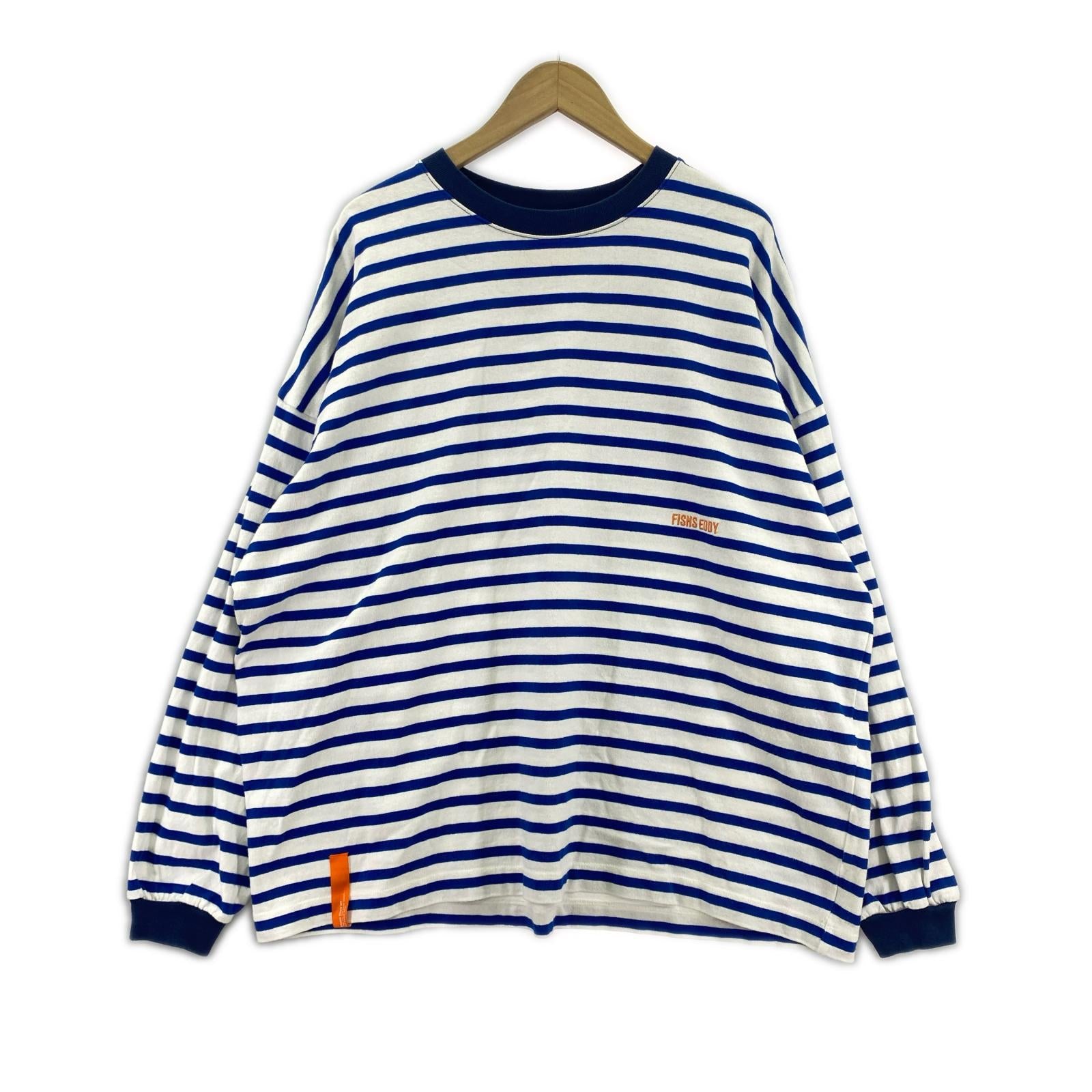 長袖Ｔシャツ FISHS EDDY ボーダーロンT (M) M