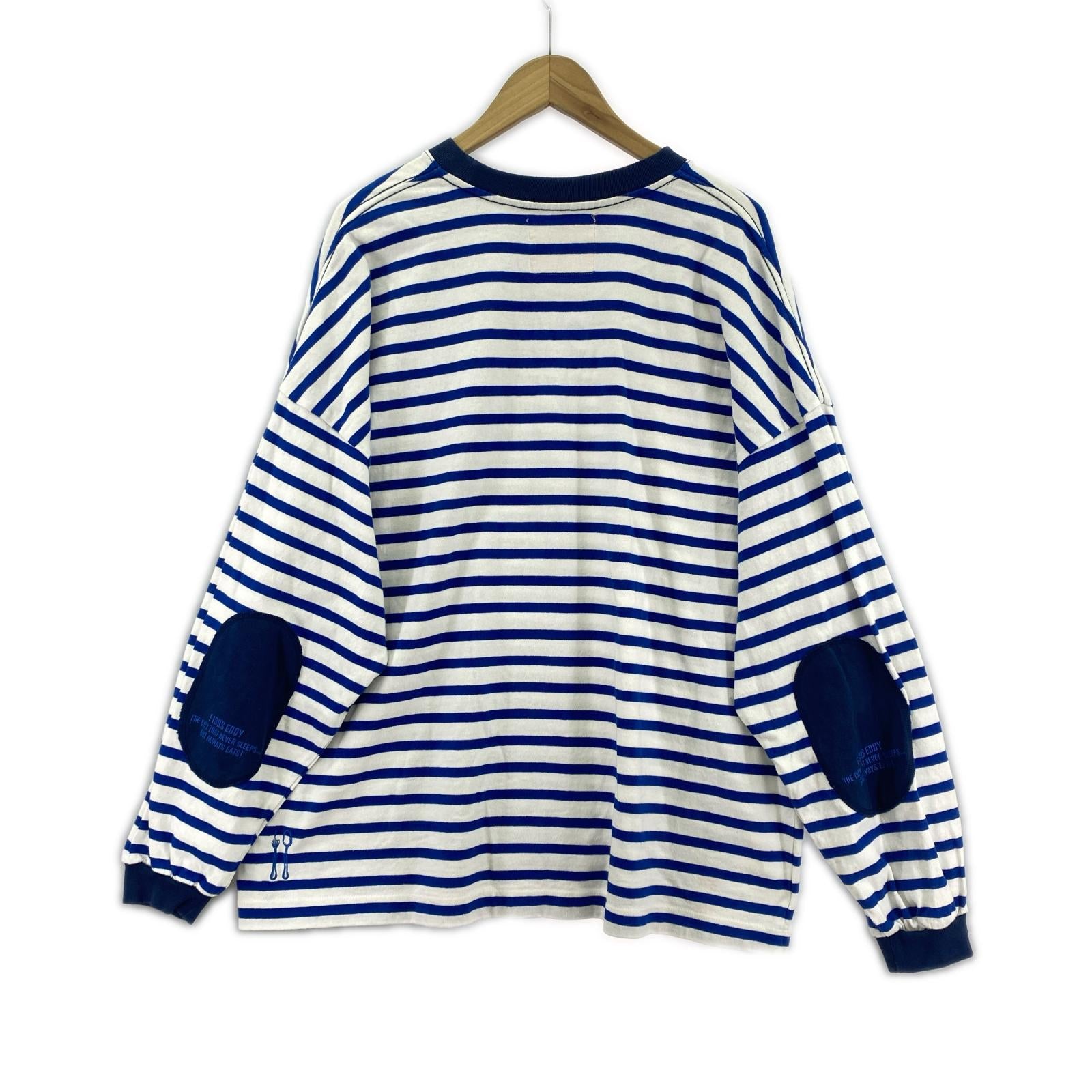 長袖Ｔシャツ FISHS EDDY ボーダーロンT (M) M