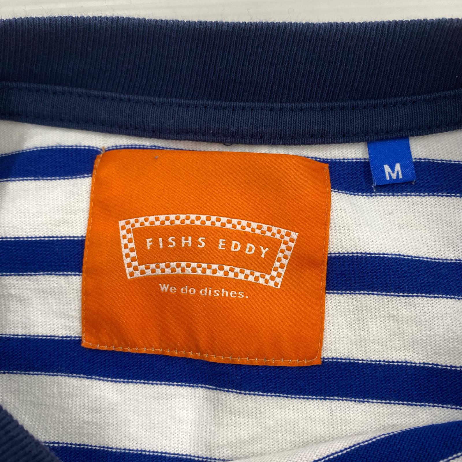 長袖Ｔシャツ FISHS EDDY ボーダーロンT (M) M