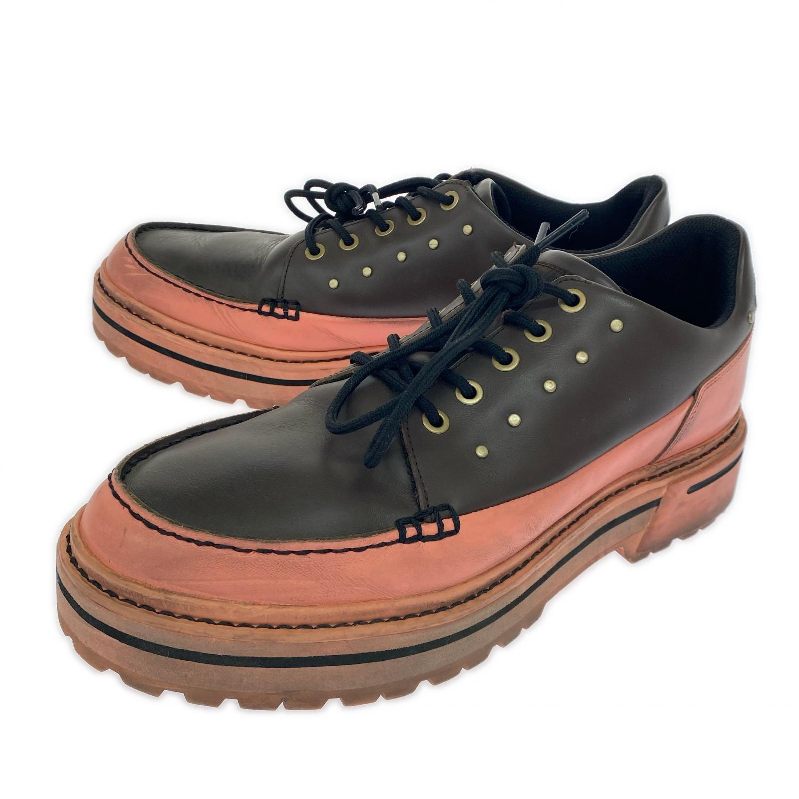 シューズ ×ANDREA POMPILIO MNR MOCCASIN AP 27.5cm (US9 1/2 UK9 EU45) ブラウン