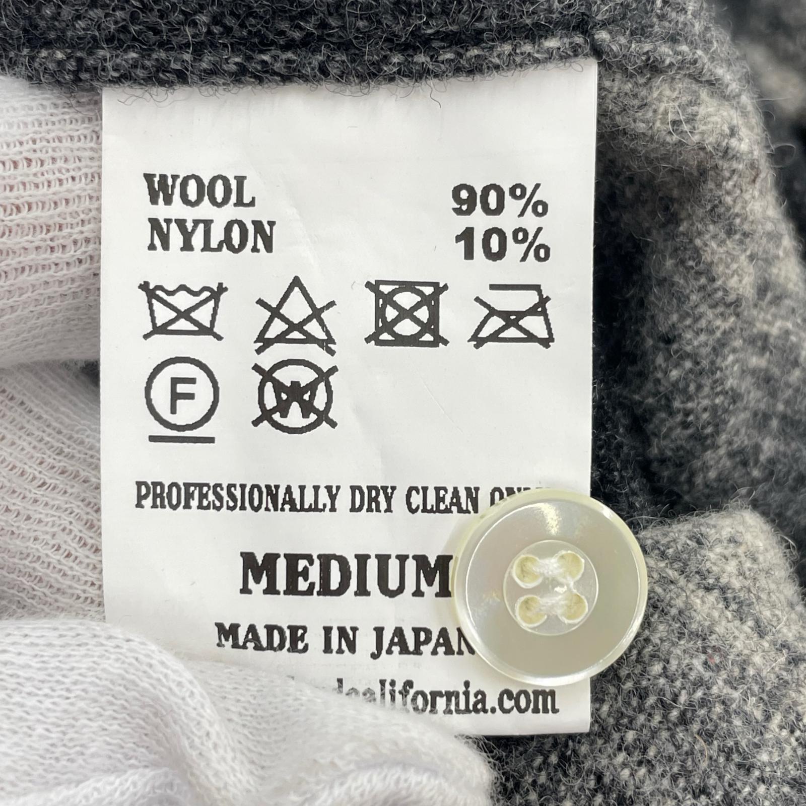 長袖シャツ STANDARD CALIFORNIA オンブレCK ブラック M M ブラック