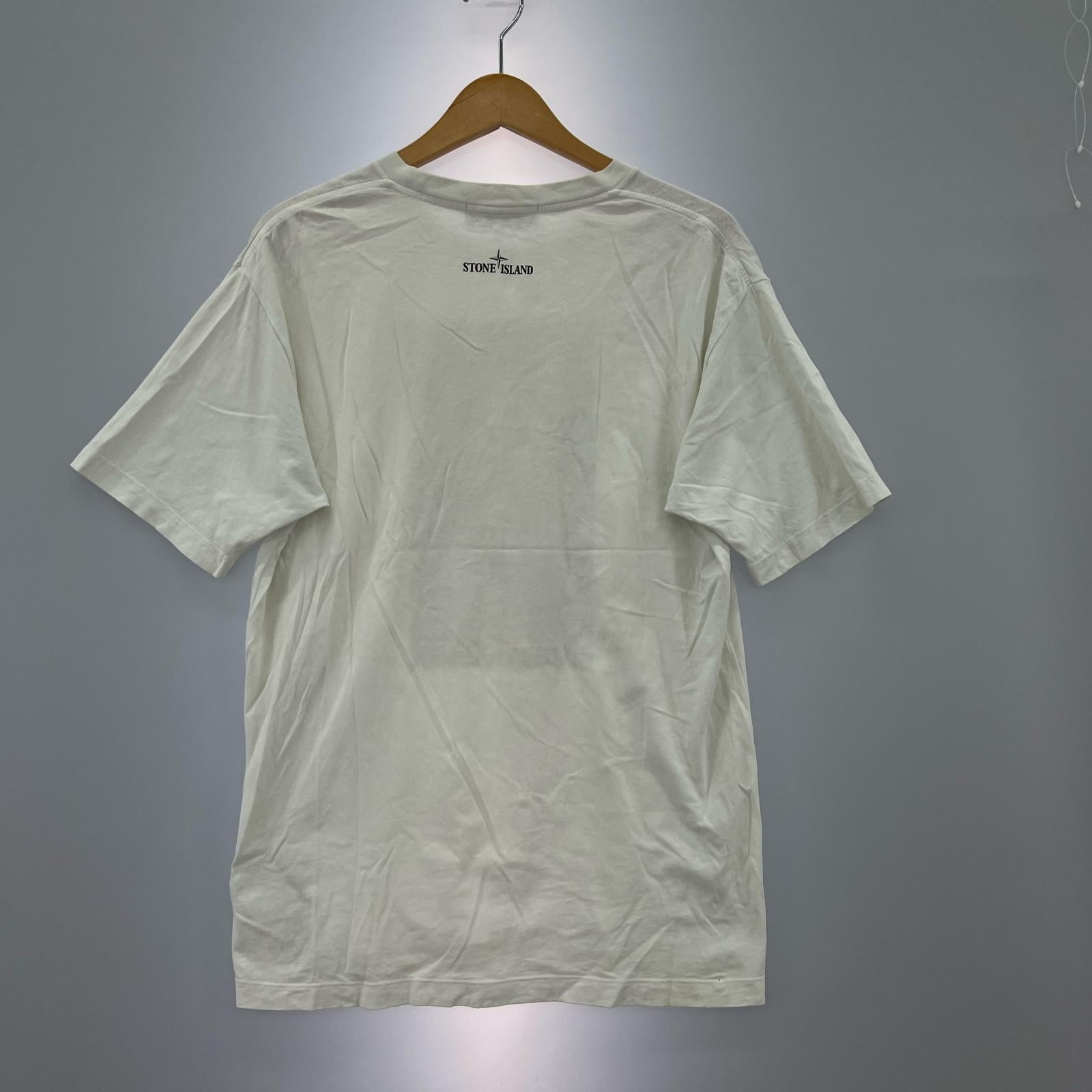 半袖Ｔシャツ STONE ISLAND 半袖Tシャツ・カットソー M ホワイト