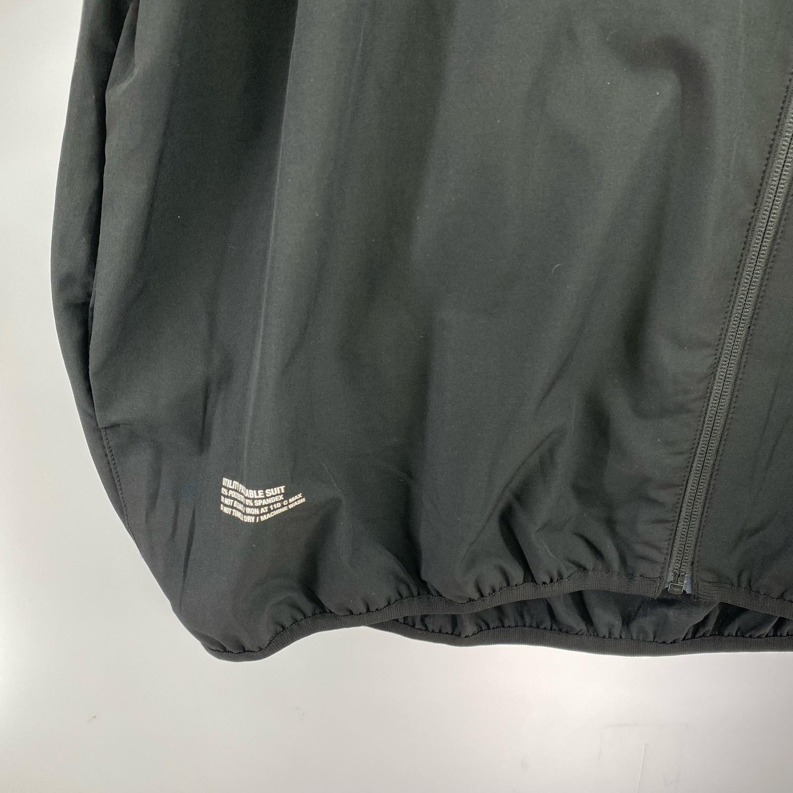 ジャケット ユーティリティーパッカブルセットアップ 黒 L ブラック