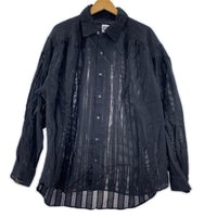 長袖シャツ Painter Shirt 黒 L L ブラック