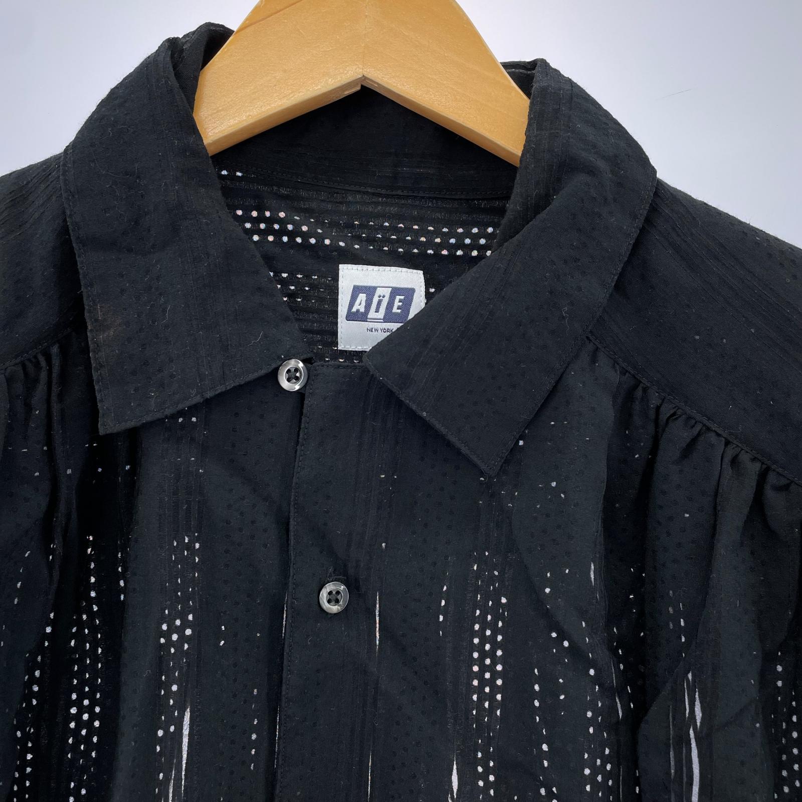 長袖シャツ Painter Shirt 黒 L L ブラック