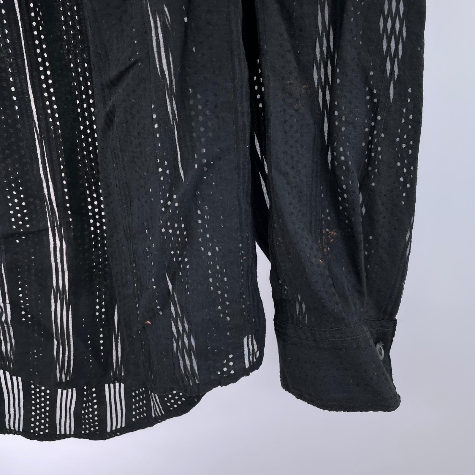 長袖シャツ Painter Shirt 黒 L L ブラック