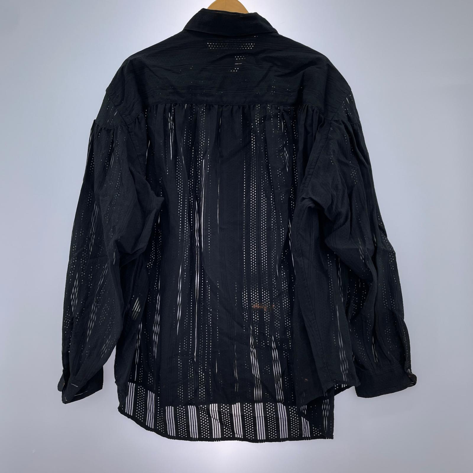 長袖シャツ Painter Shirt 黒 L L ブラック