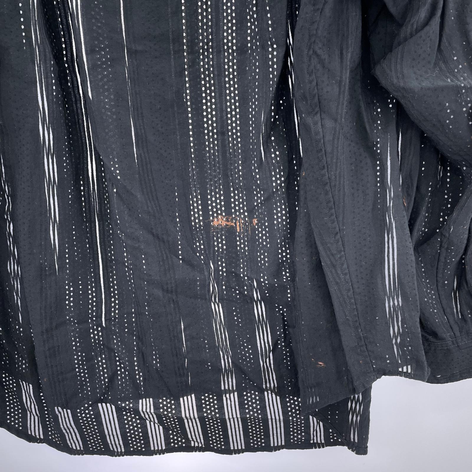 長袖シャツ Painter Shirt 黒 L L ブラック