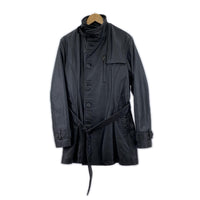 レザージャケット MORGAN レザーコート M ブラック