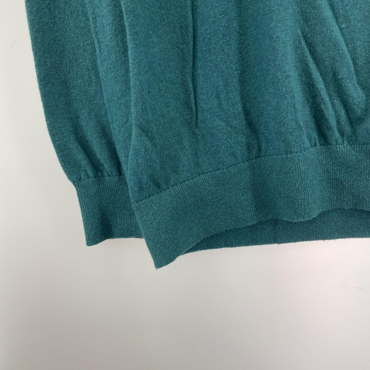 長袖Ｔシャツ 90s ﾆｯﾄﾎﾟﾛｼｬﾂ 緑(M) グリーン