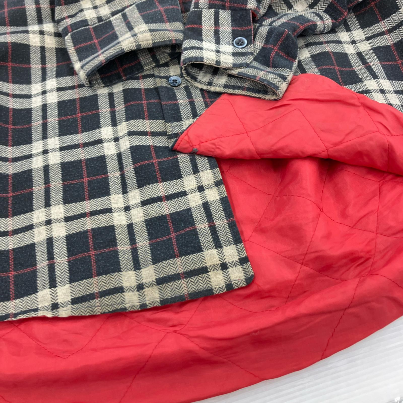 長袖シャツ 70s sears PREMA-PREST チェックシャツ(XL) マルチカラー