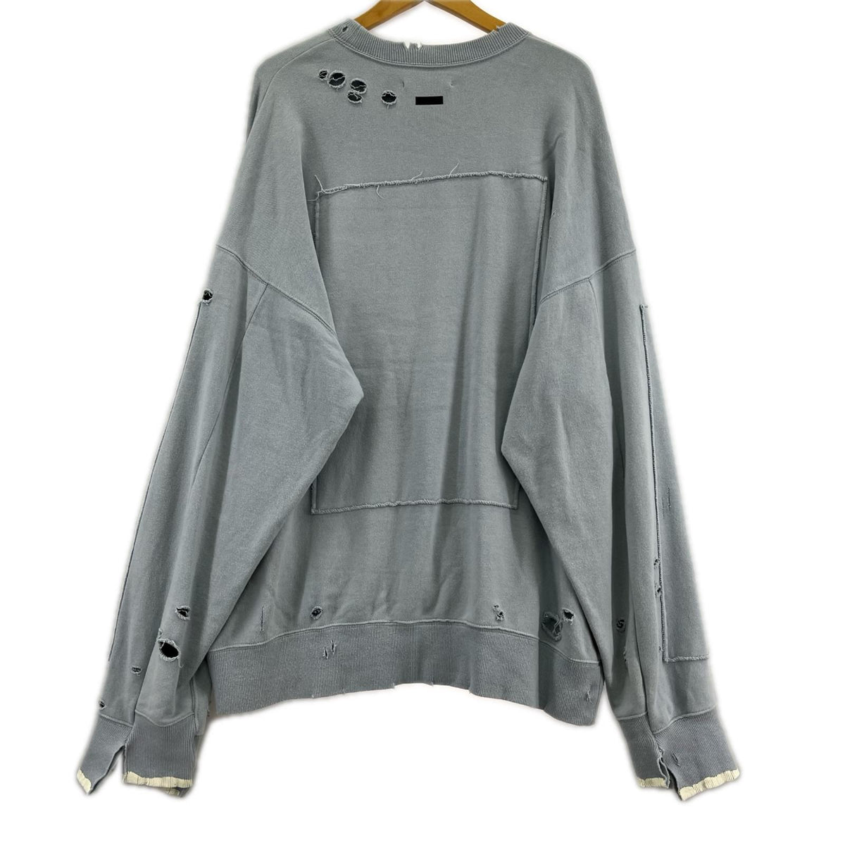 スウェット OVERSIZED REBUILD SWEAT BLU M ST.682 M