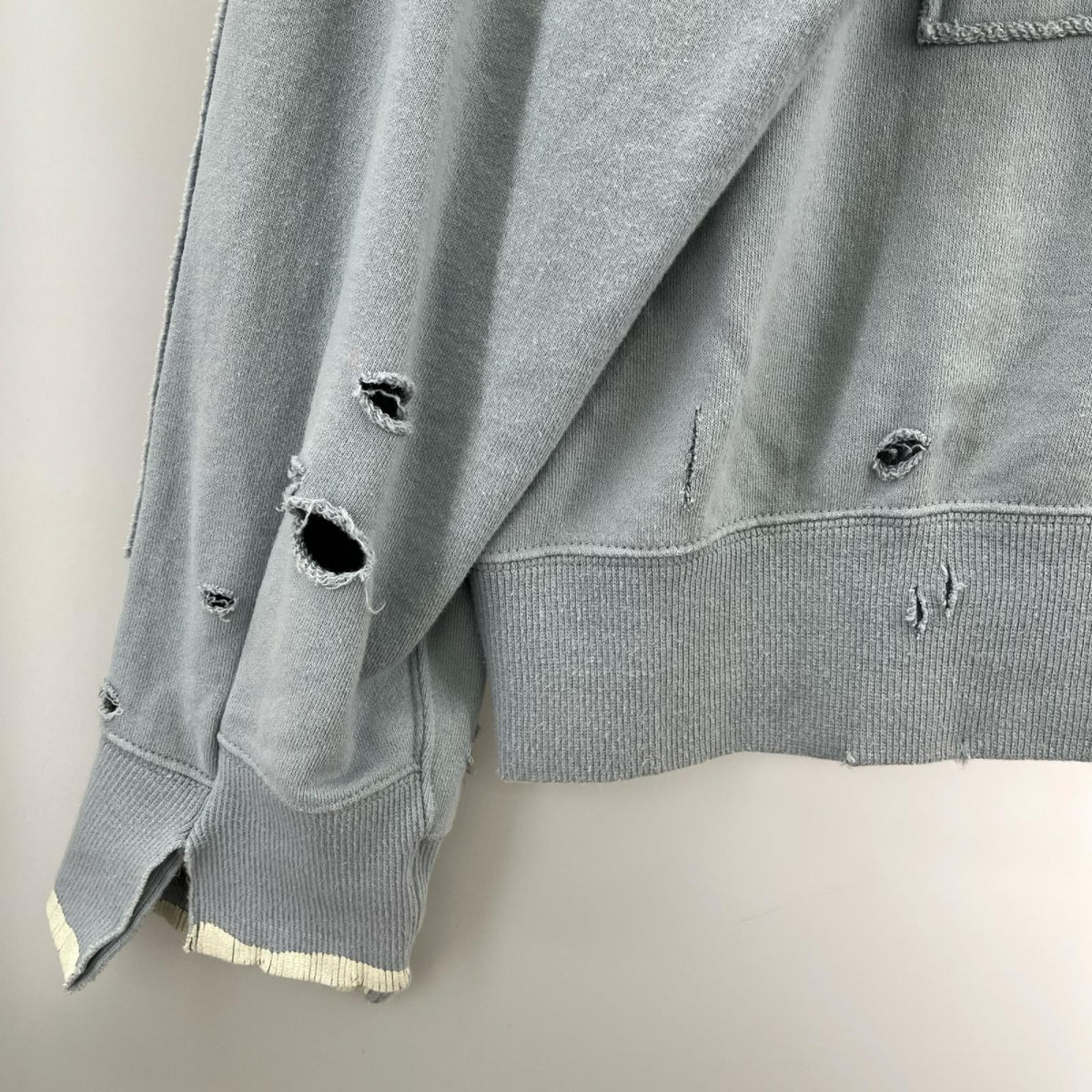 スウェット OVERSIZED REBUILD SWEAT BLU M ST.682 M