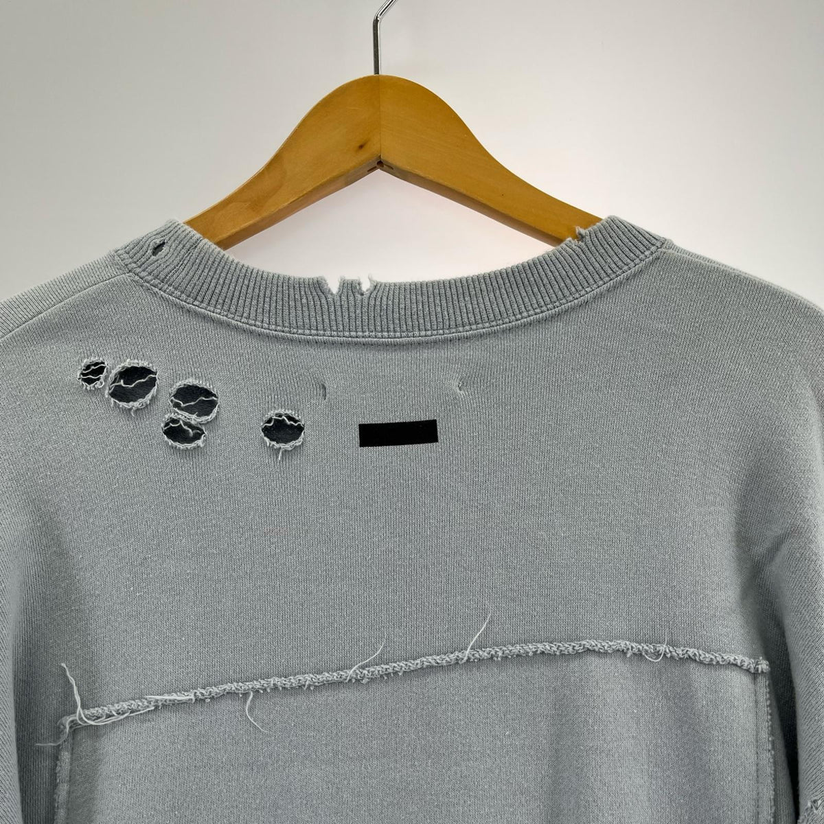 スウェット OVERSIZED REBUILD SWEAT BLU M ST.682 M