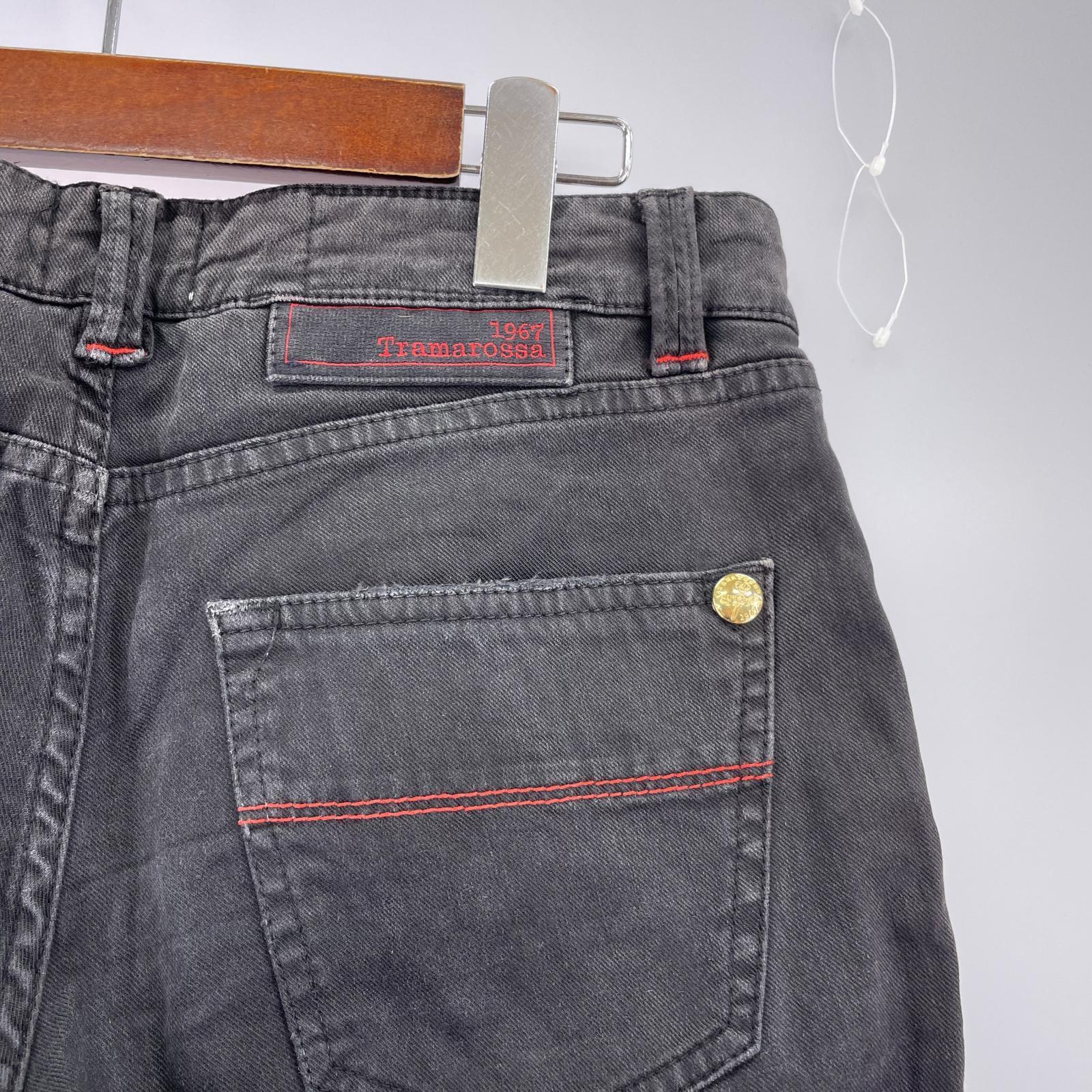パンツ tramarossa コットンスキニーパンツ W30 BLK 29 ブラック