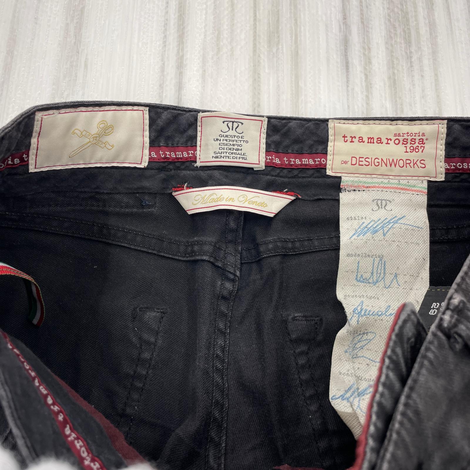 パンツ tramarossa コットンスキニーパンツ W30 BLK 29 ブラック