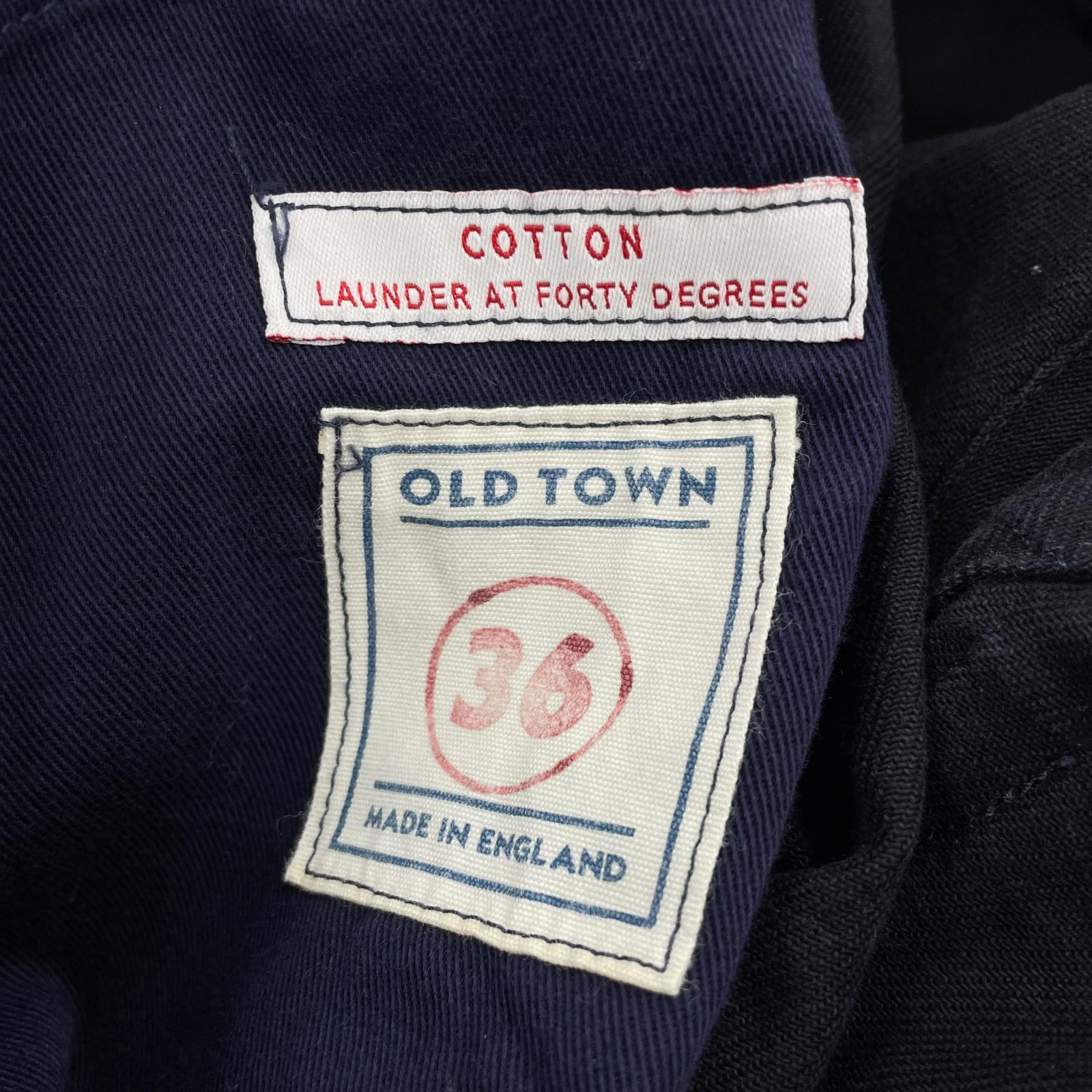 ジャケット イングランド製 OLD TOWN カバーオール NVY 36
