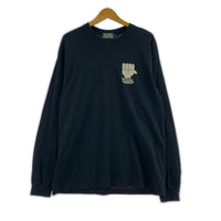 長袖Ｔシャツ HYS HITCHHIKING CLUB (L) 黒 L ブラック