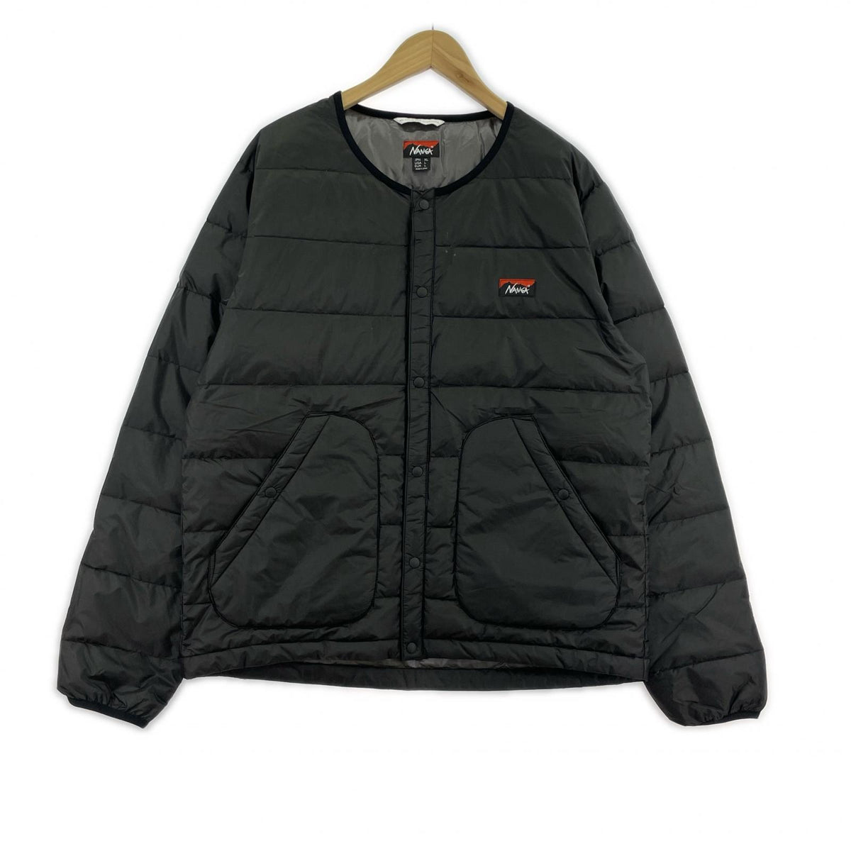 ダウンジャケット オーロラテックス ライトダウンジャケット N2530-0E973A (XL) ブラック