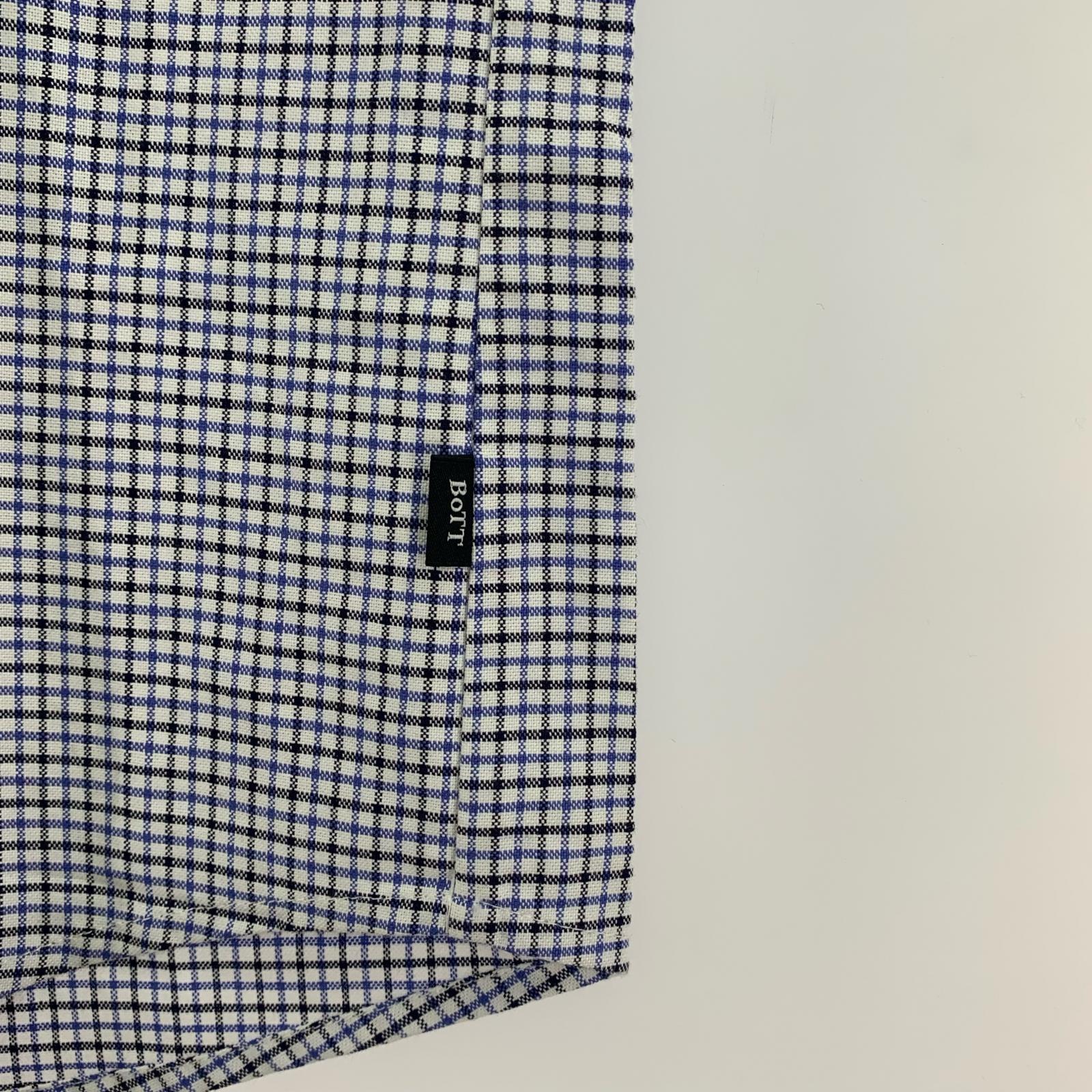 半袖シャツ Plaid S/S Shirt L 青 253BoTT40