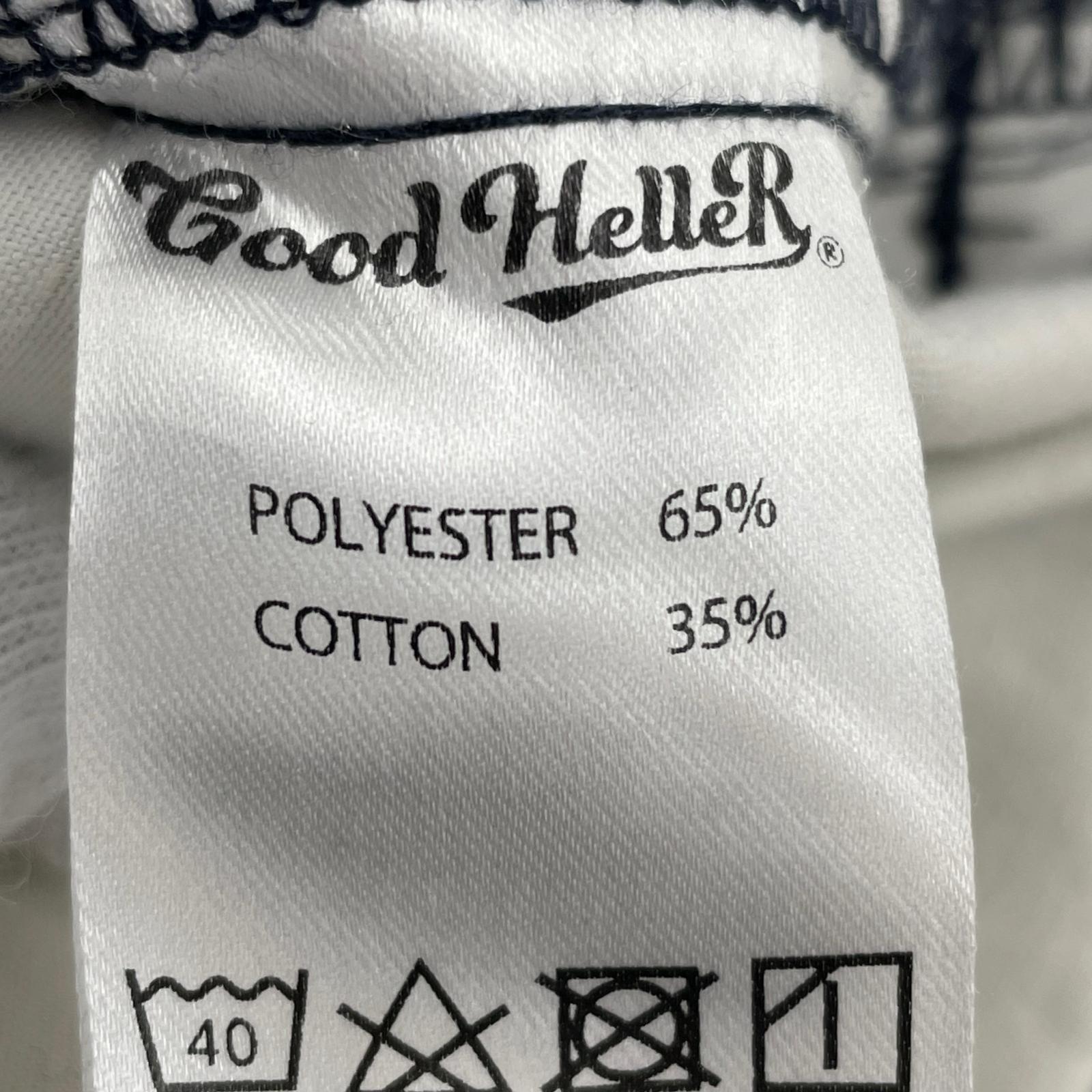 パンツ Good HelleR コットンポリ イージーパンツ ネイビー M ネイビー