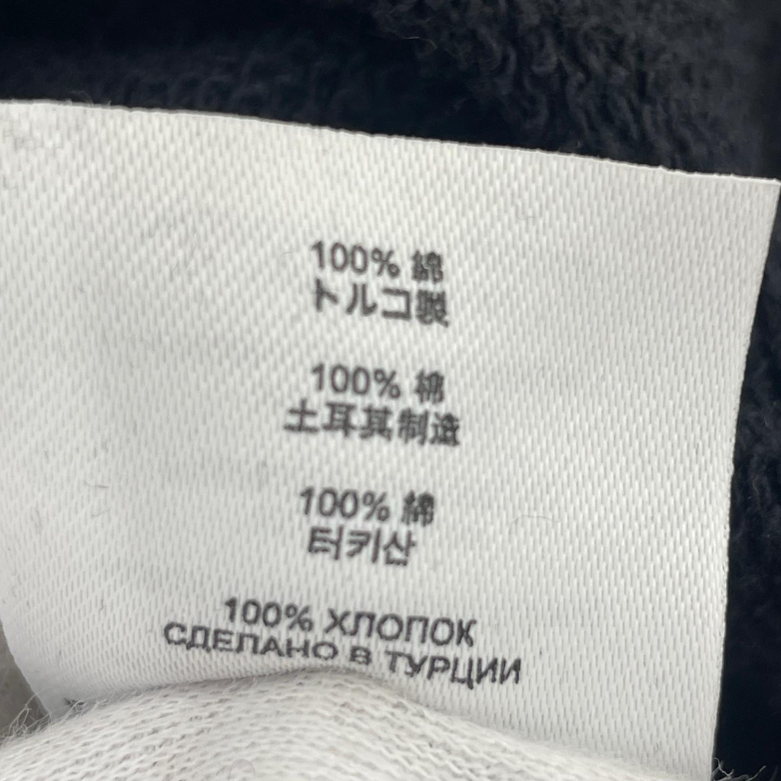 スウェット DRIES VAN NOTEN クルーネック変形スウェット S 黒 S ブラック