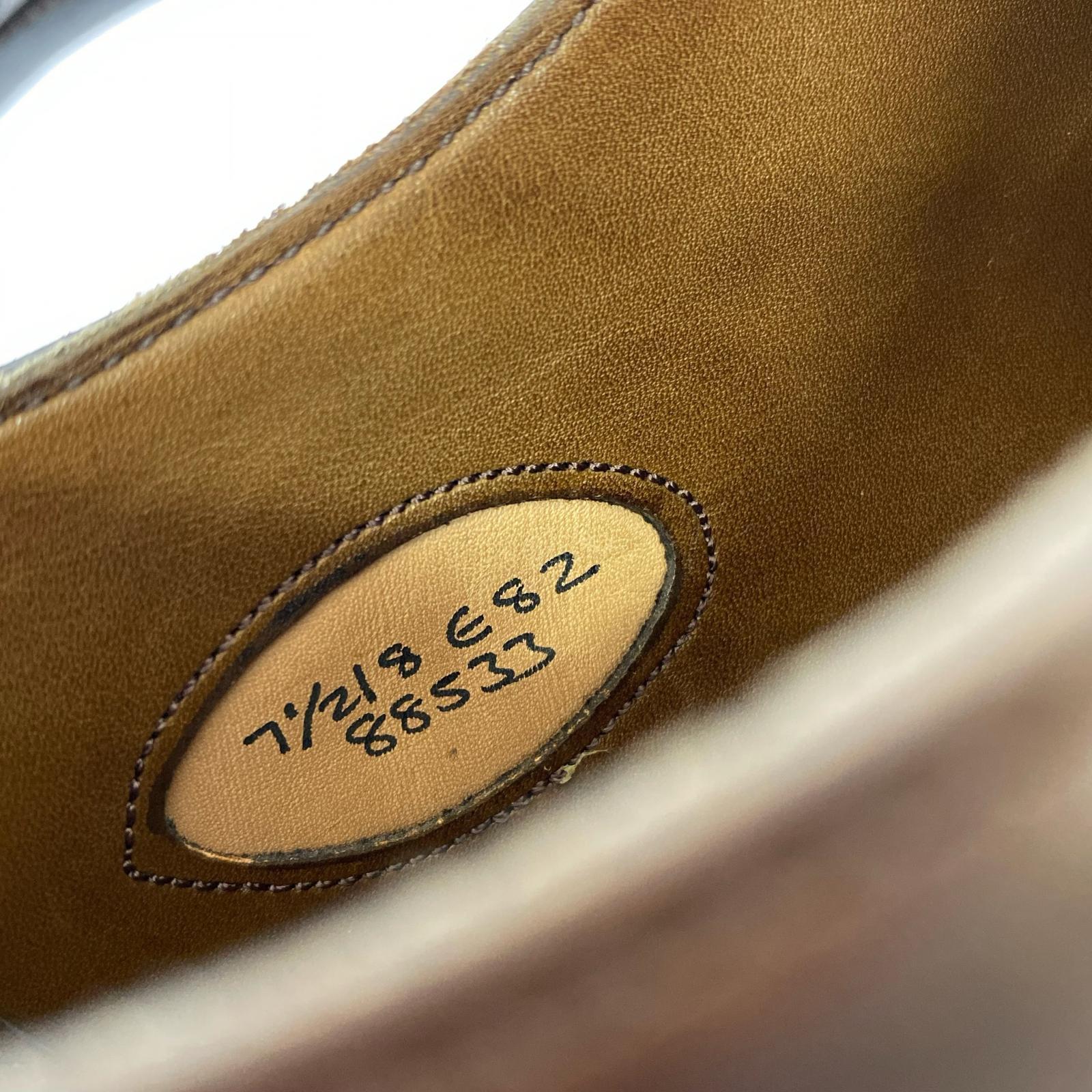 シューズ EDWARD GREEN CHELSEA 7 1/2 ブラウン