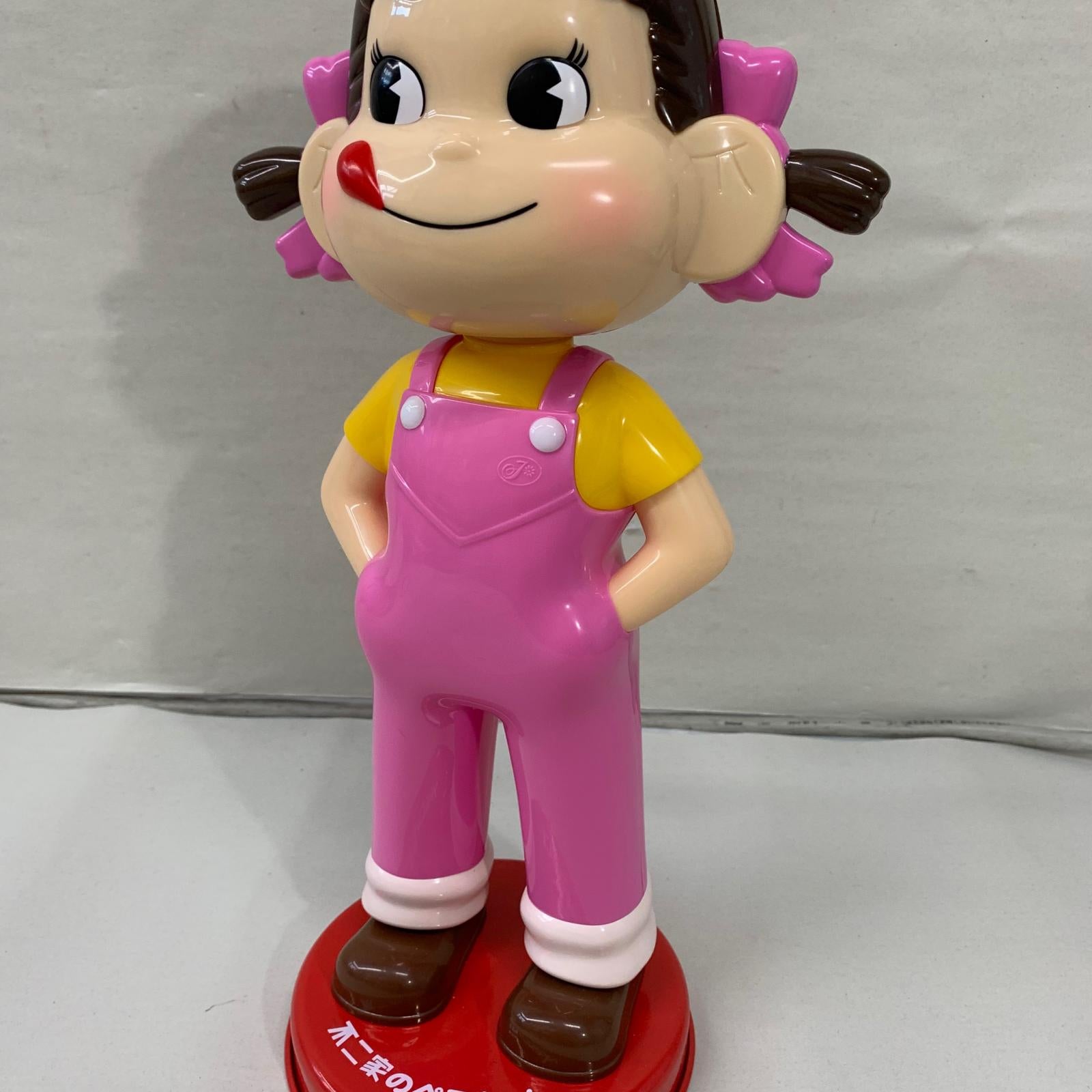 不二家 首振りペコちゃん人形 ピンク その他小物