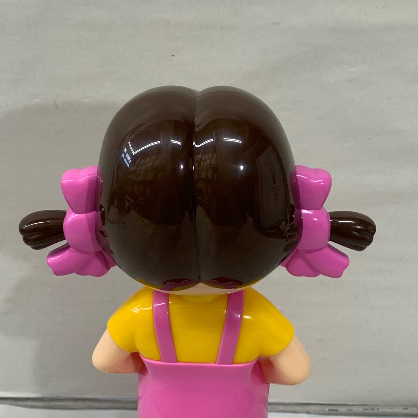 不二家 首振りペコちゃん人形 ピンク その他小物