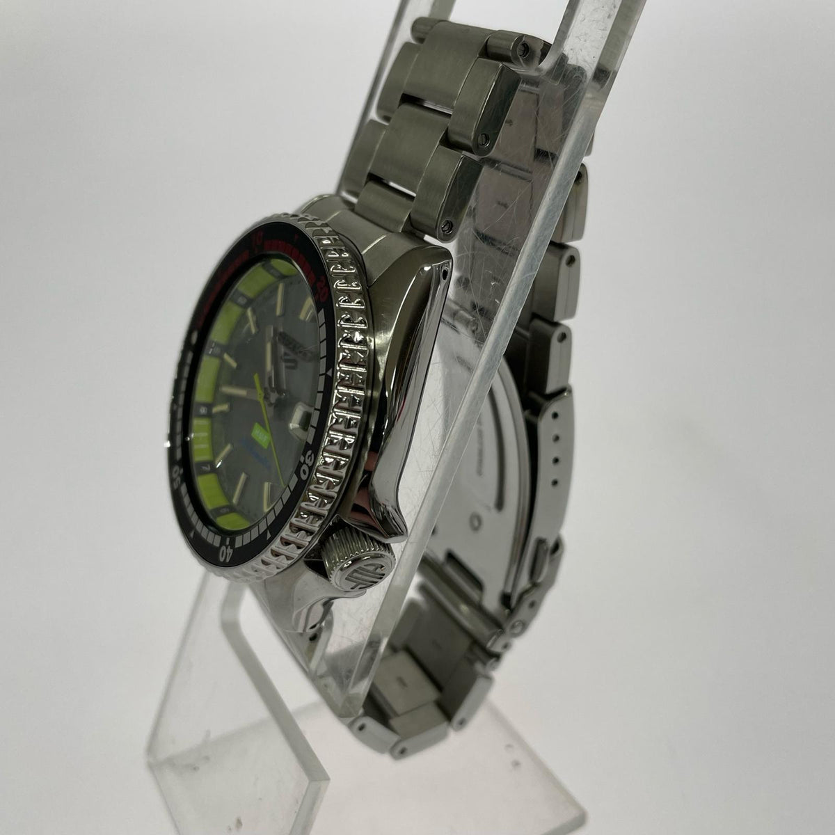 その他アクセサリー SBSA279 HUF コラボ限定モデル 自動巻き シルバー