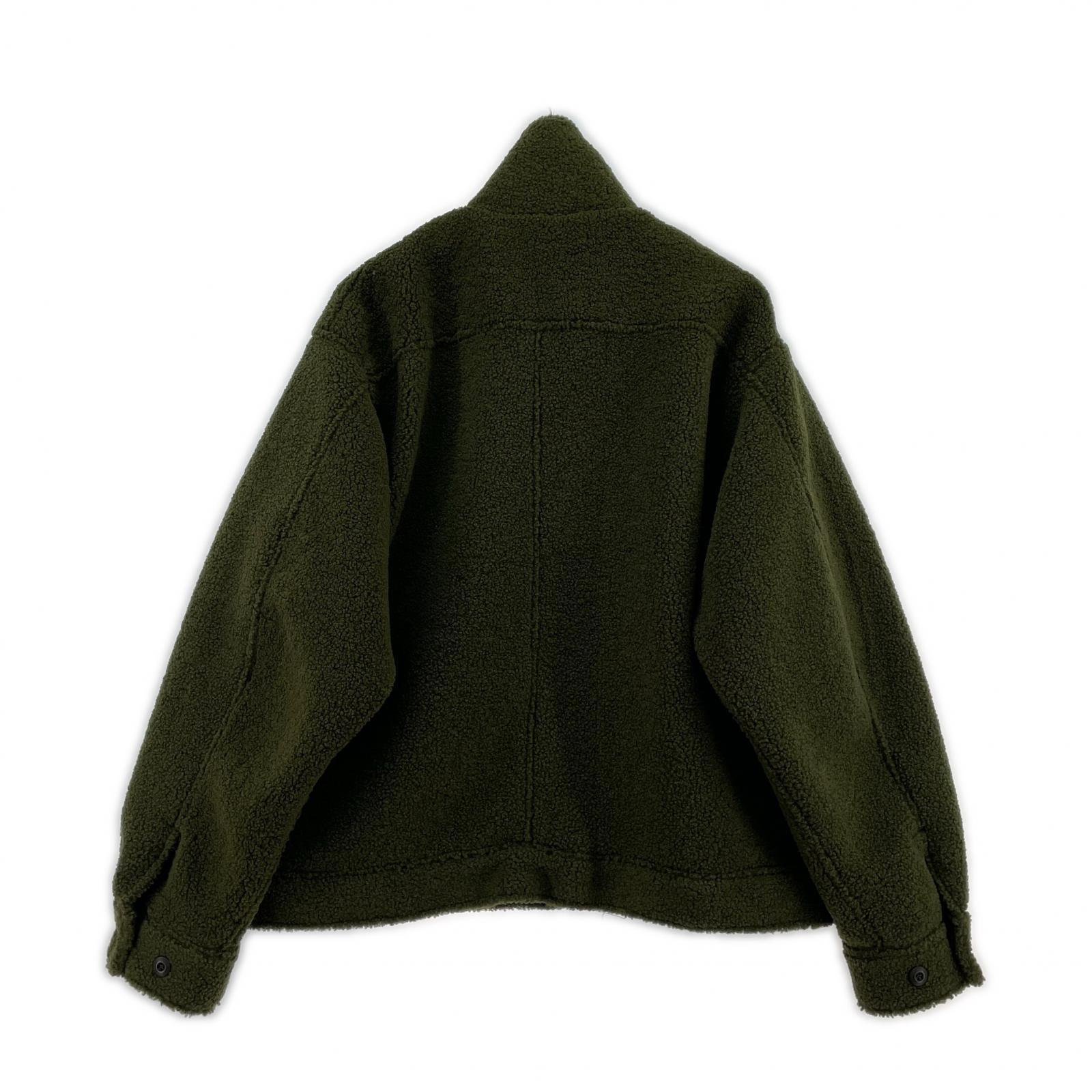ジャケット Zip Up Boa Jacket BR-25450 M カーキ