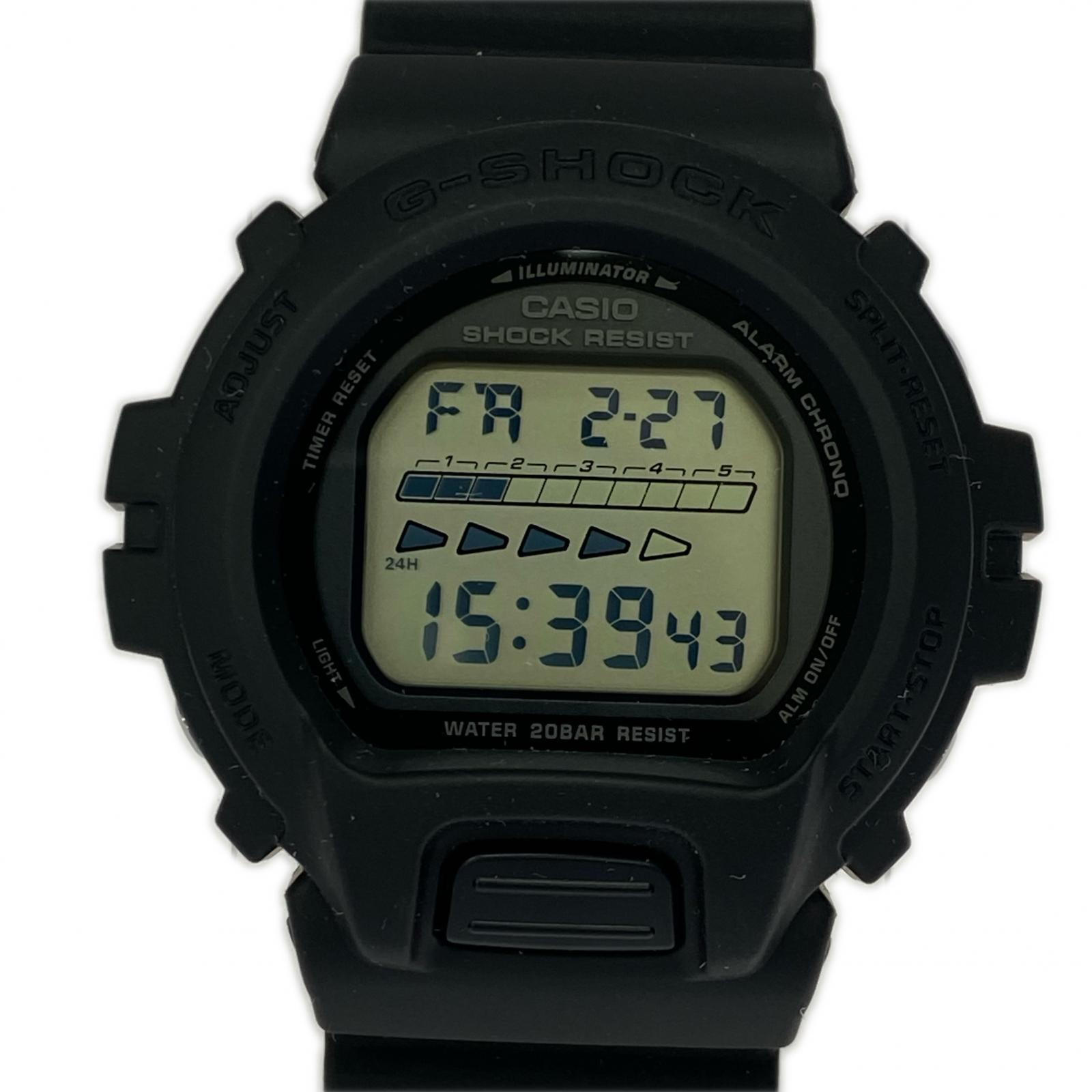腕時計 デジタル DW-6640RE 黒 ブラック