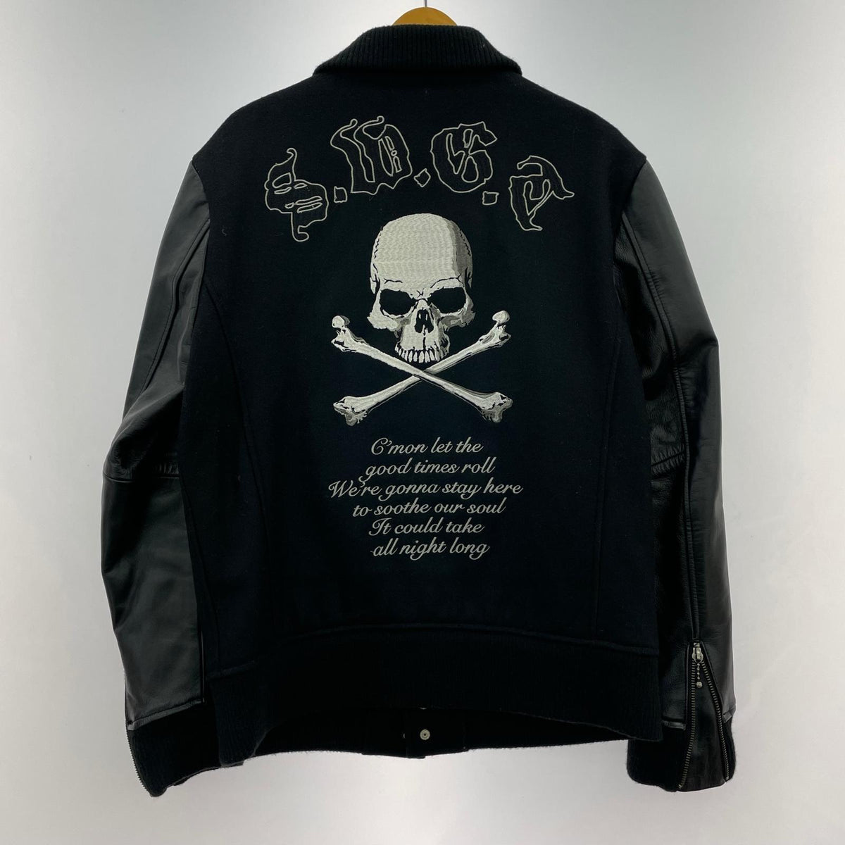 ジャケット Skull Works 黒 LL ブラック