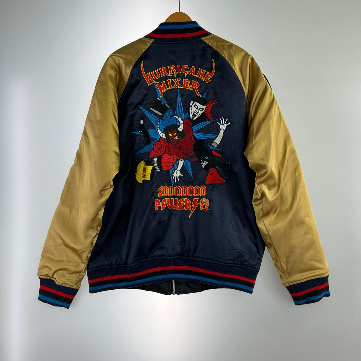 ジャケット PUNKDRUNKERS スカジャン キン肉マン マルチカラー