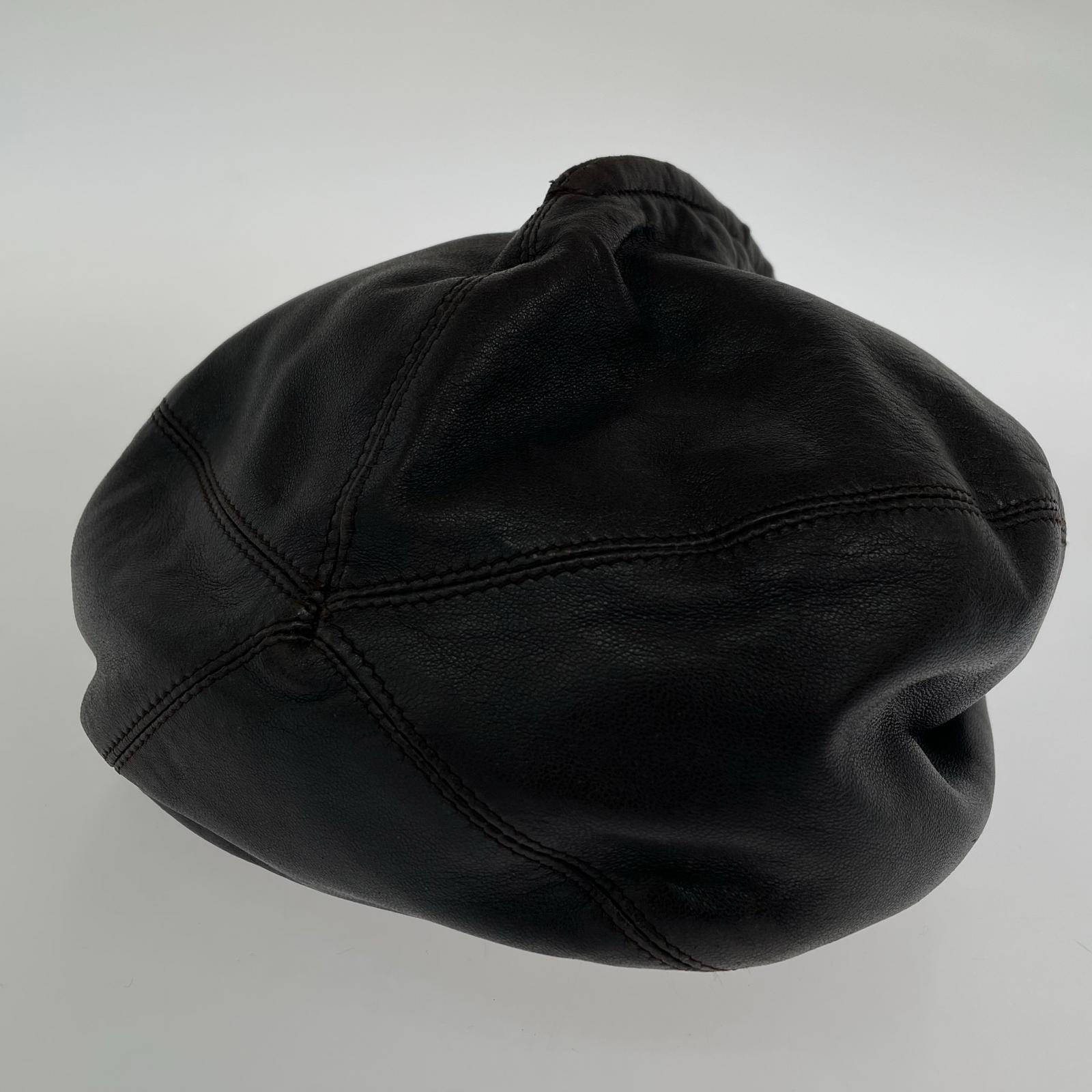 ハンドバッグ Purse Leather Clutch ブラウン