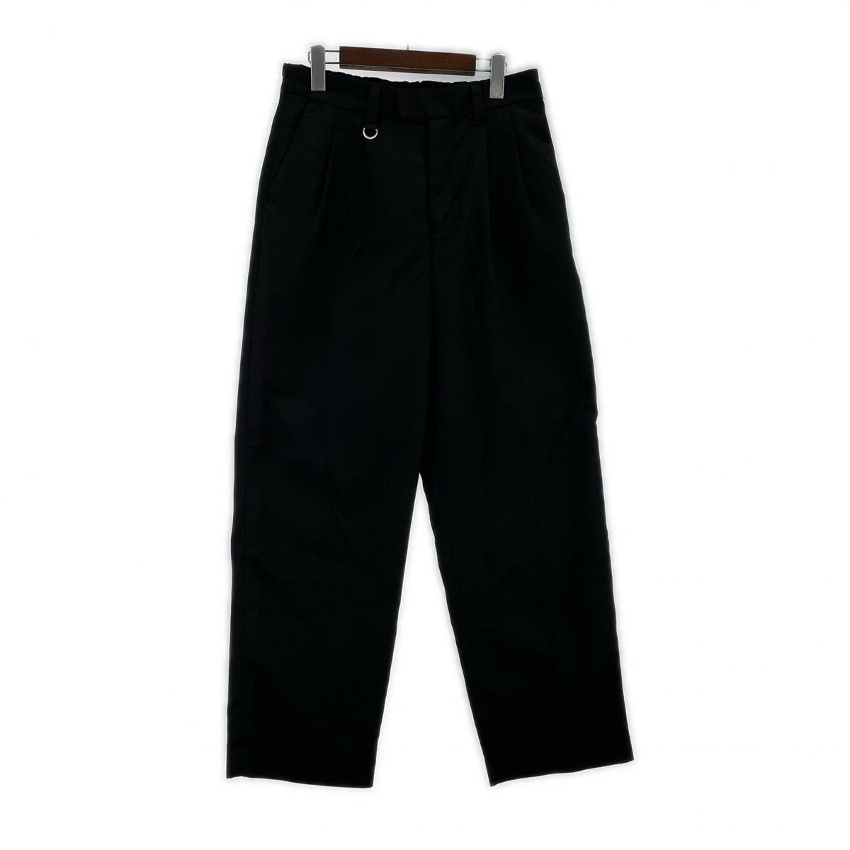 パンツ 2TUCK WIDE PANTS M ブラック M ブラック
