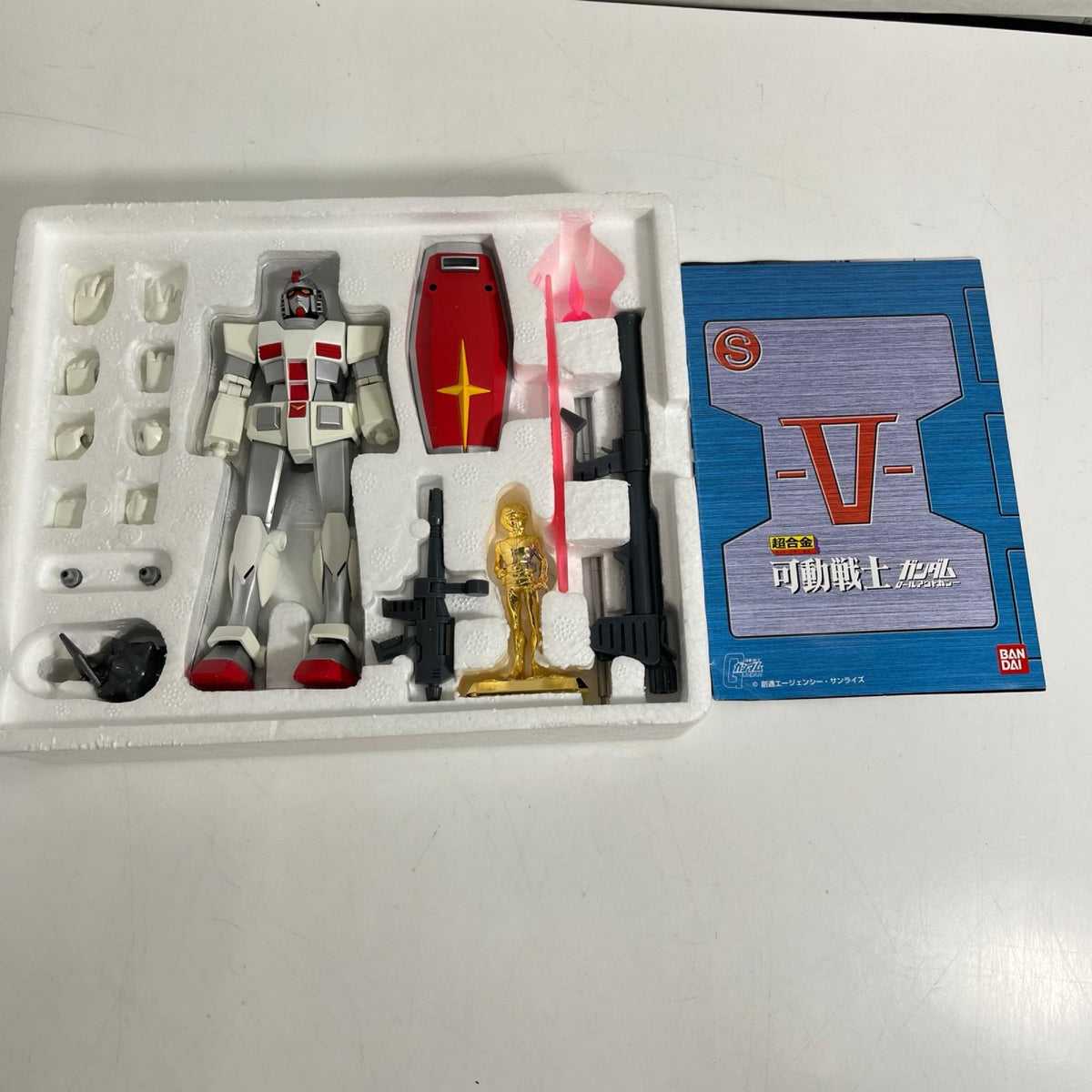 可動戦士 ガンダム ロールアウトカラー ガンダム BANDAI フィギュア/グッズ