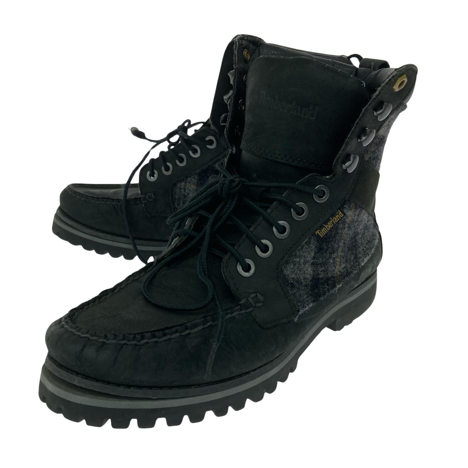 ブーツ X WOOLRICH 黒 25.0cm ブラック