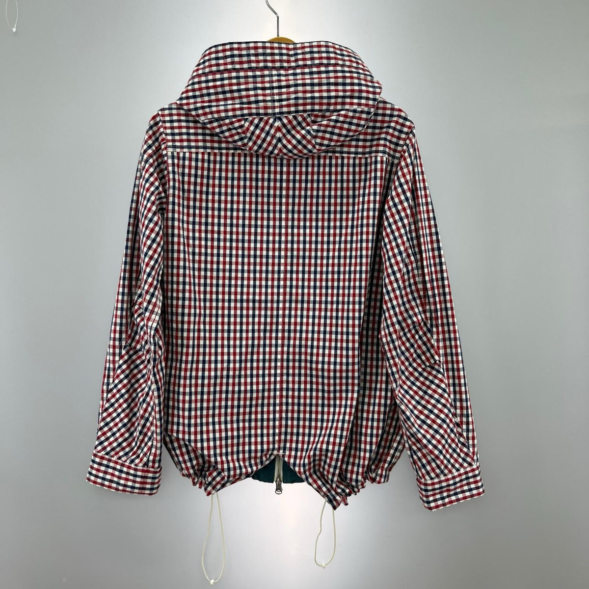 ジャケット FRED PERRY ﾘﾊﾞｰｼﾌﾞﾙﾓｯｽﾞﾊﾟｰｶｰ 緑 裏地ﾁｪｯｸ (S) S