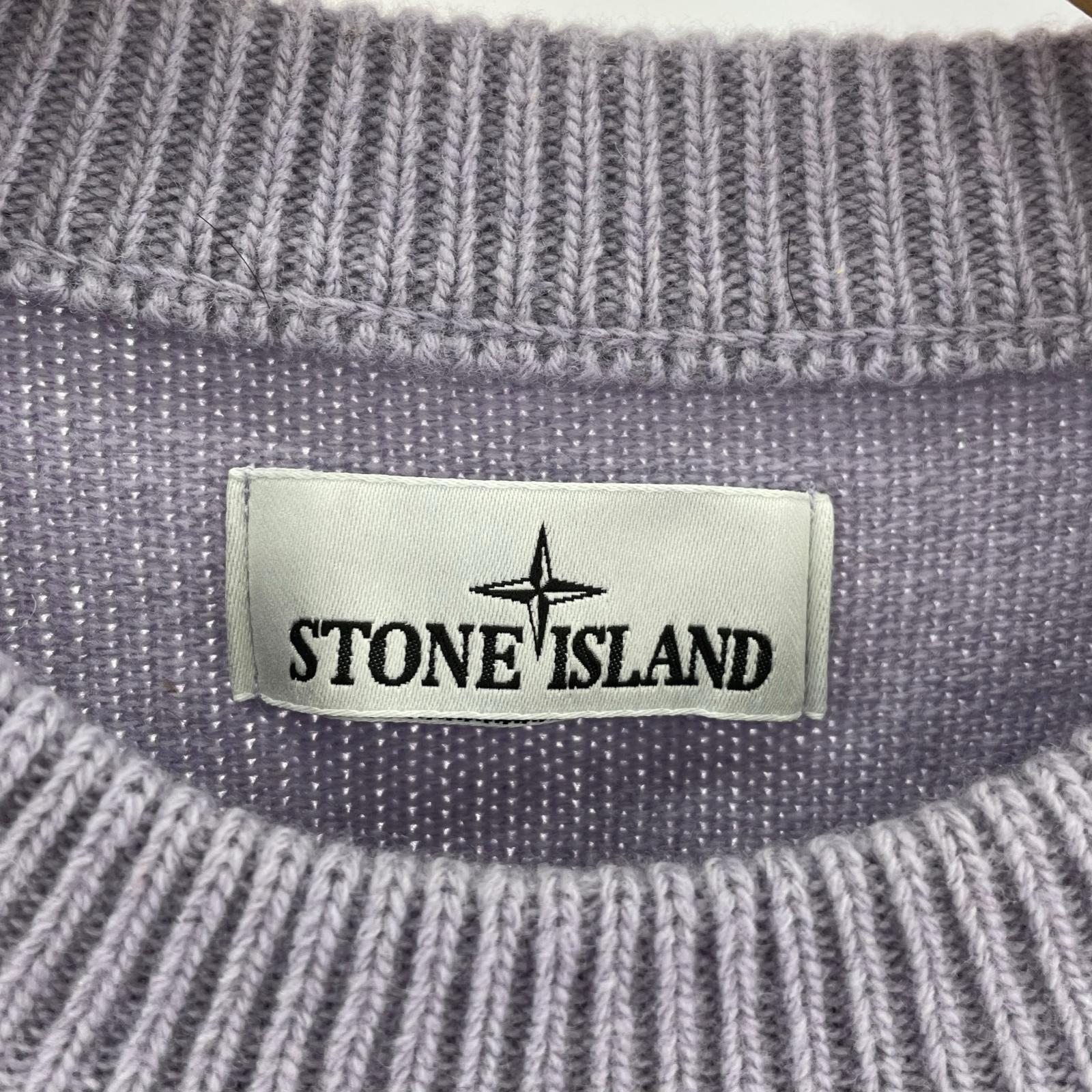 ニット STONE ISLAND ニット・セーター M パープル