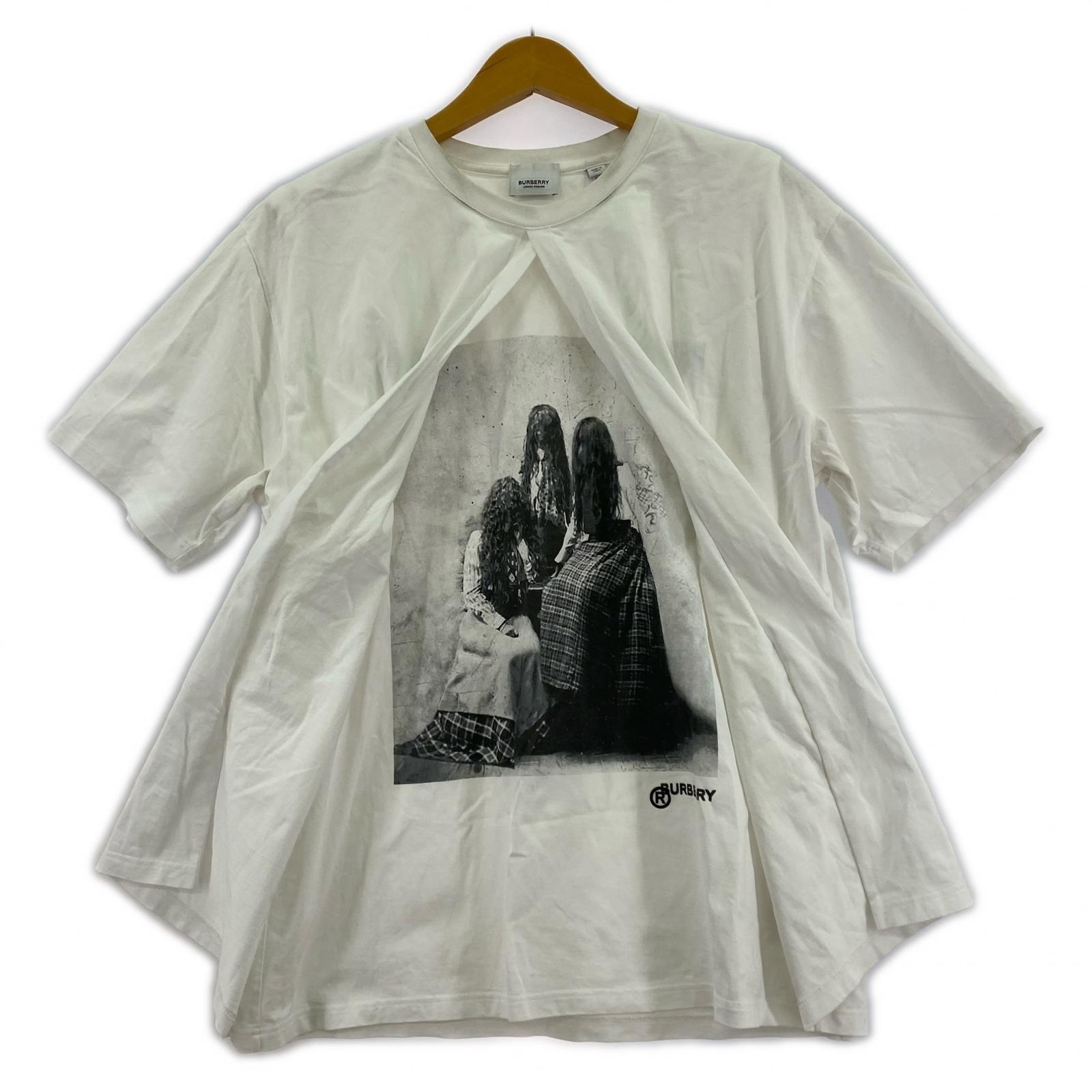半袖Ｔシャツ 20SS Optic Victorian portrait print (XS) ホワイト