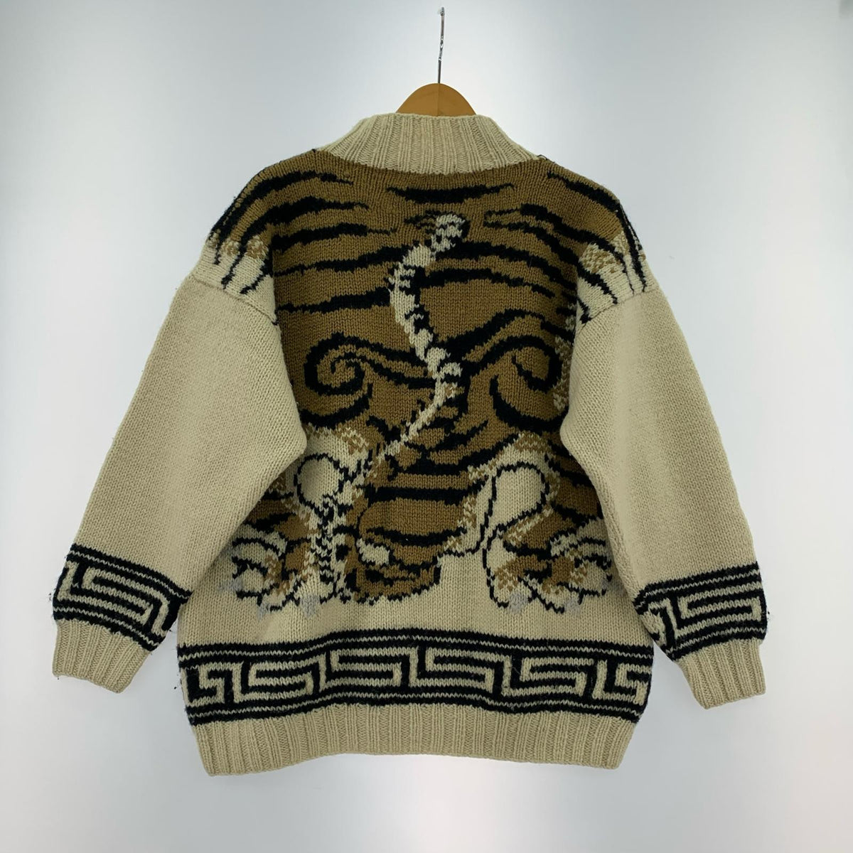 ニット JOSEPH TRICOT ﾄﾗ柄 ﾆｯﾄ ベージュ