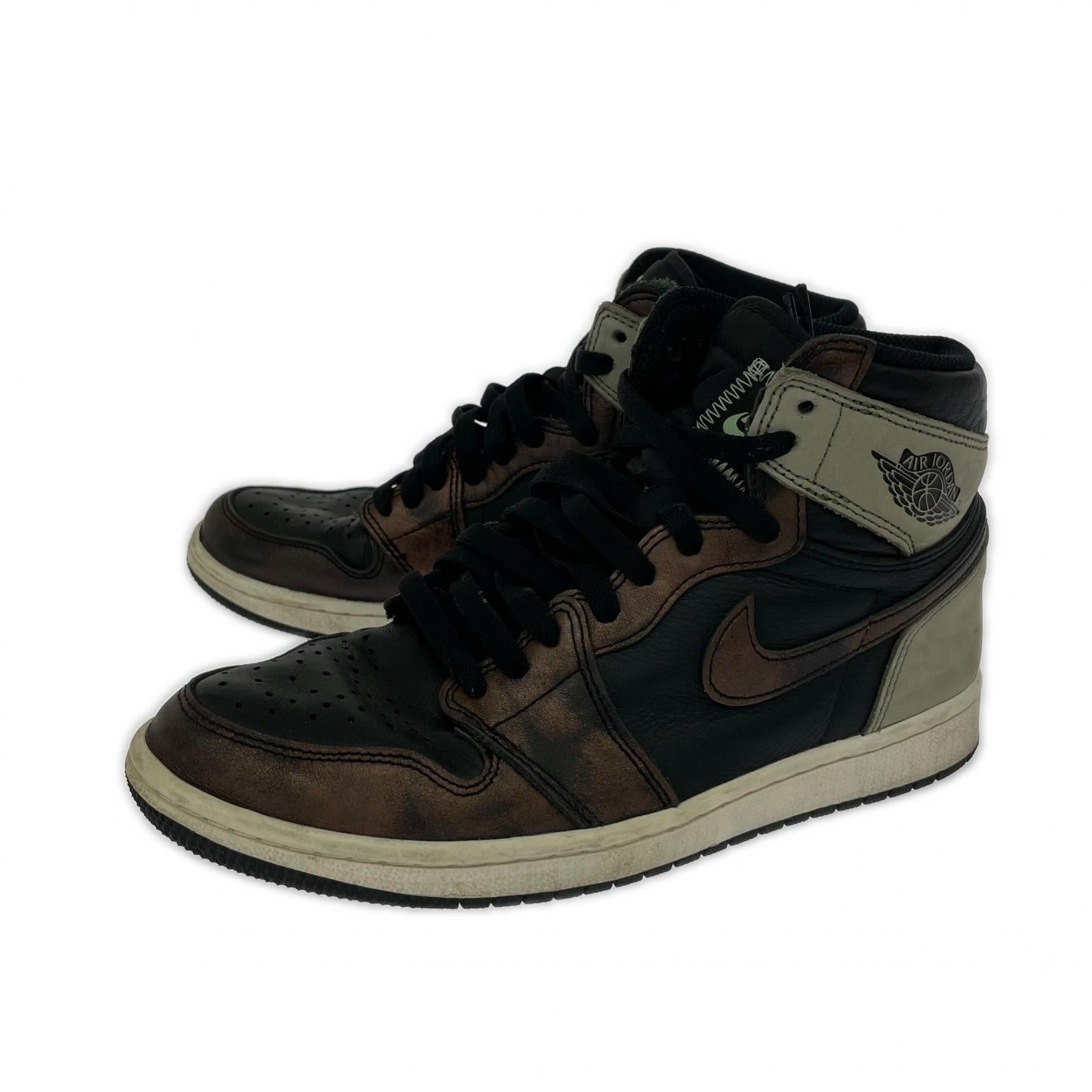 スニーカー AIRJORDAN1 HIGH OG RUST SHADOW 26cm 26cm (US8 UK7 1/2 EU42) ブラック
