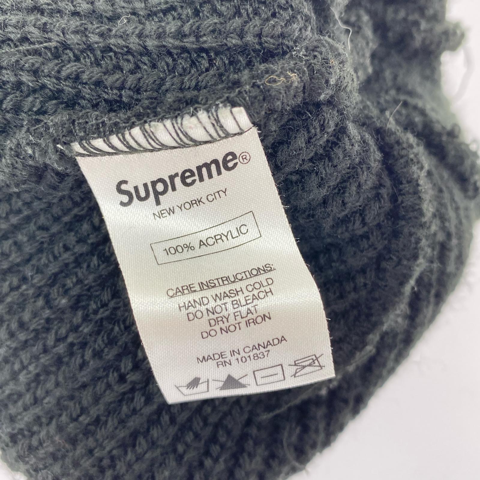 ニットキャップ Losse Gauge Beanie ブラック