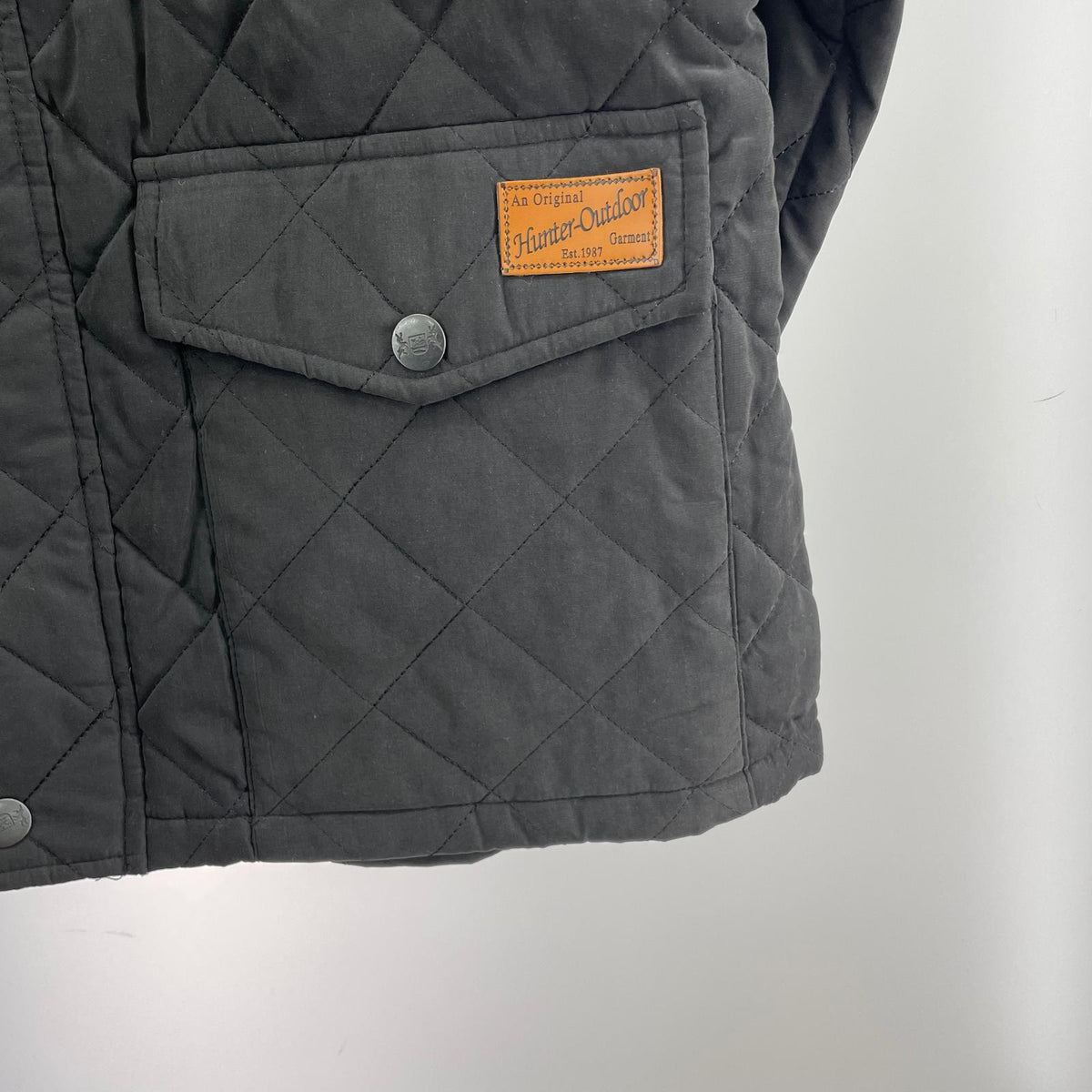 その他アウター Hunter Outdoor barley quilted jacket (L) L ブラック